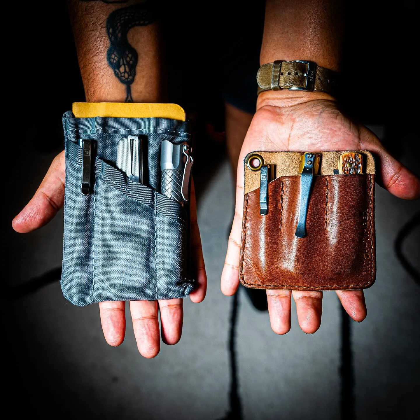 Which one will you choose&hellip; 🤔🤔🤔
.
.
.
#everydaycarry #everydaycarrygear #edc #edcgear #edccommunity #pocketdump #edccarry #edclife #edcphotography #edcdump