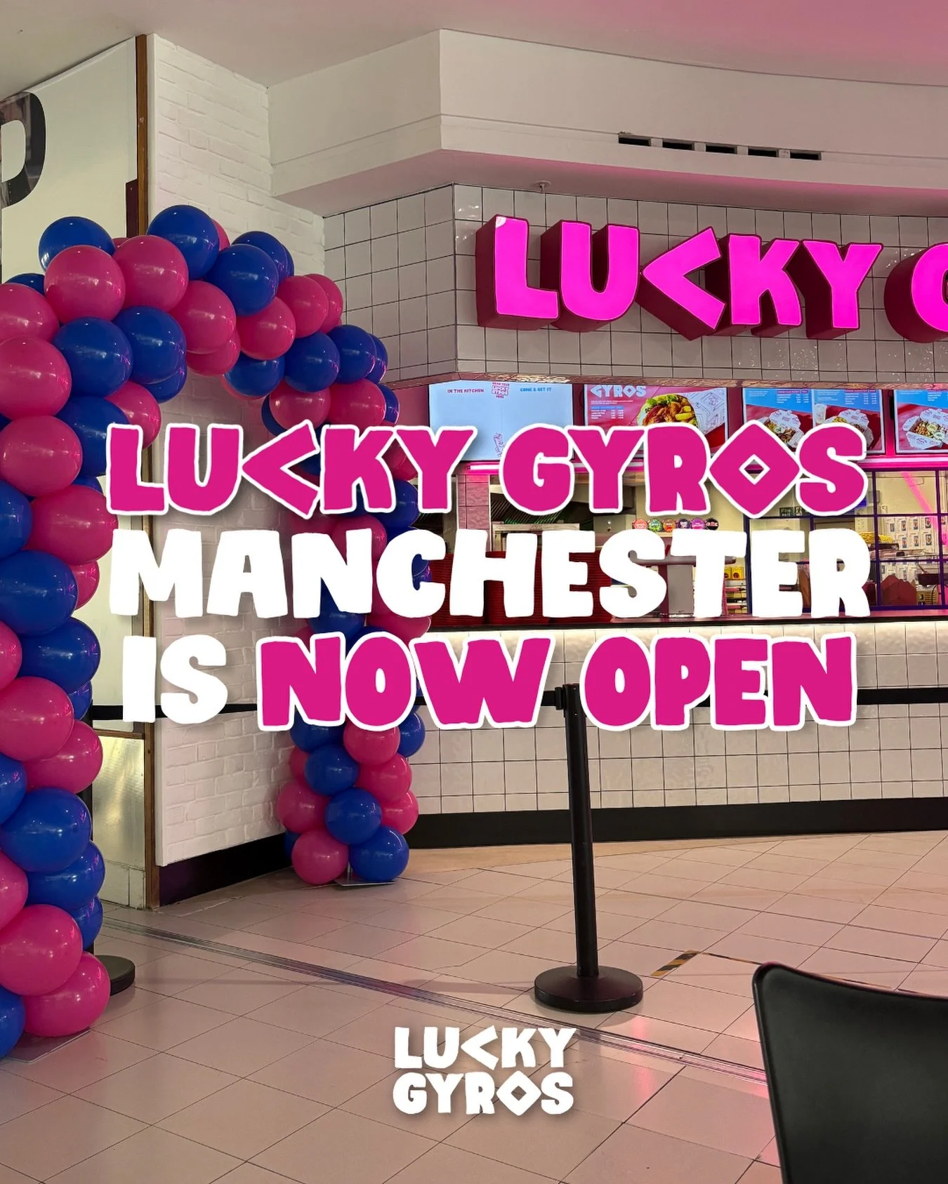 MANCHESTER, WE&rsquo;RE OPEN! 🎉

We&rsquo;ve officially opened up shop in the @manchesterarndale. Come down, grab a gyros and see what all the fuss is about.

And don&rsquo;t forget to join The Club through the link in our bio to get in on our 12 da