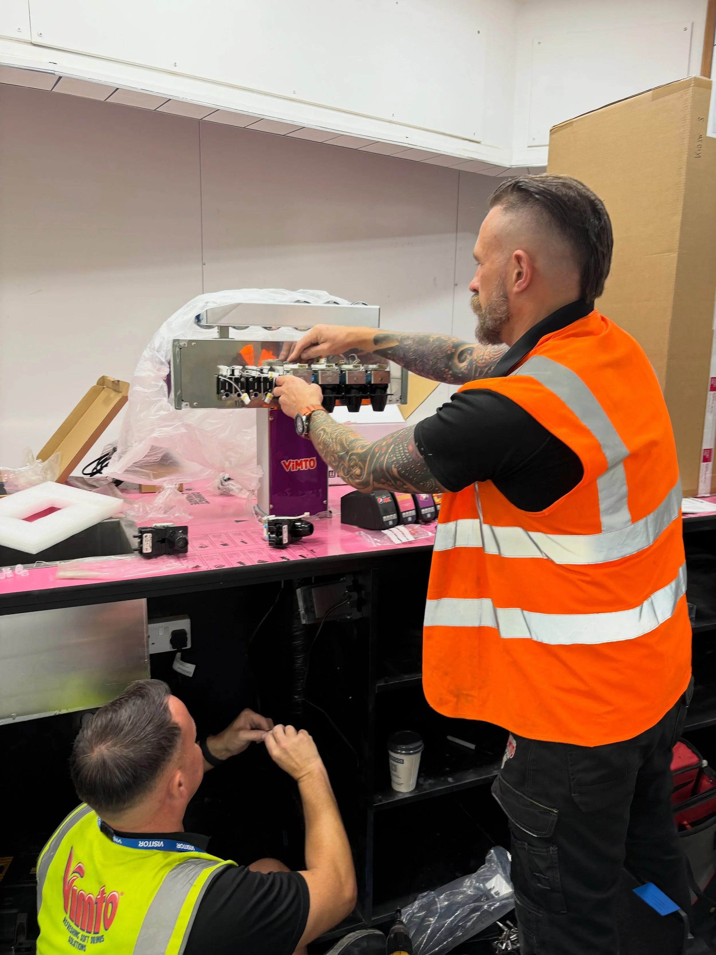 Just one week to go until our grand opening. Have a BTS photo dump for the occasion 📸