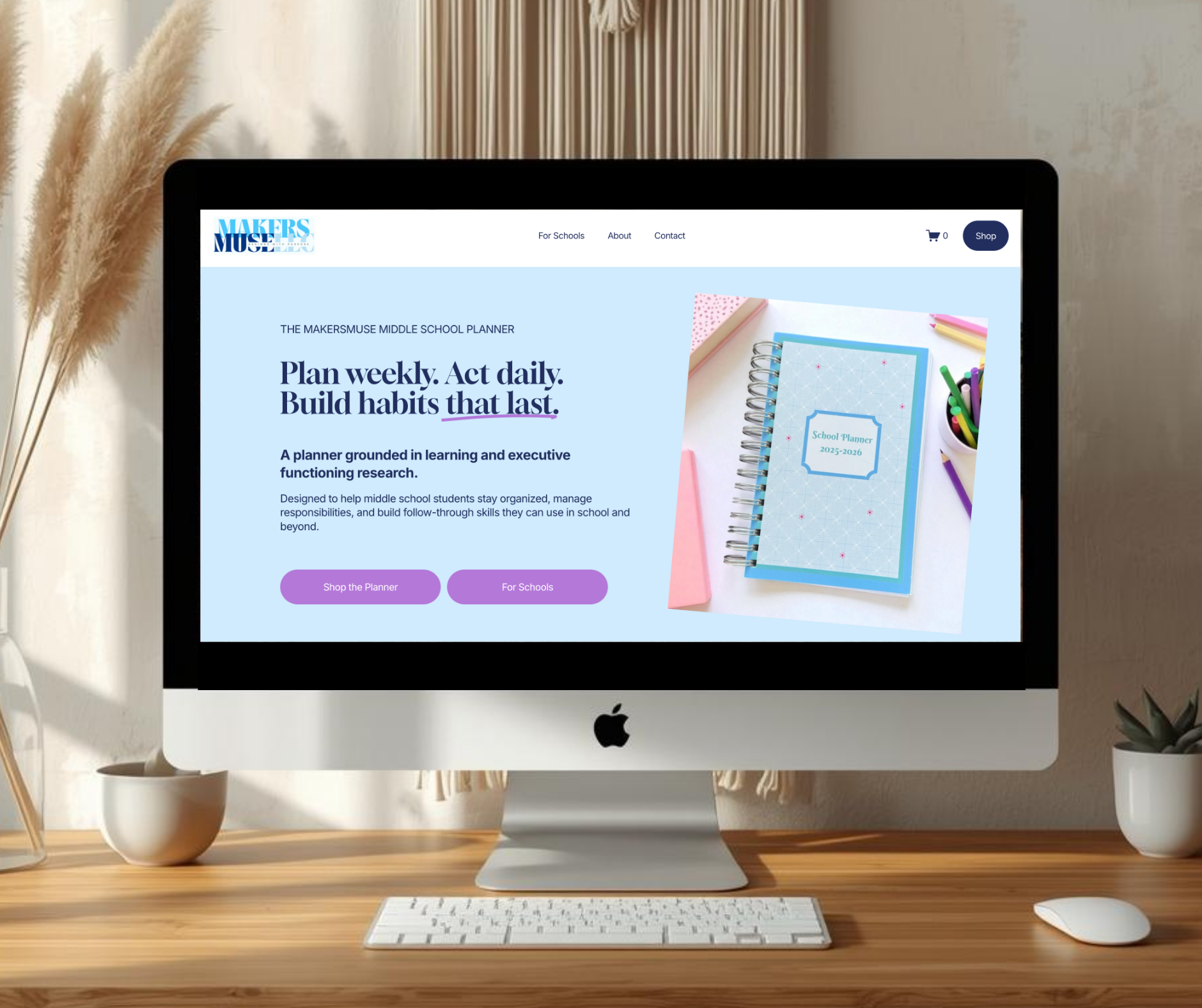 MakersMuse Brand Positioning, Messaging + Website Reset Project by Meredith Obst