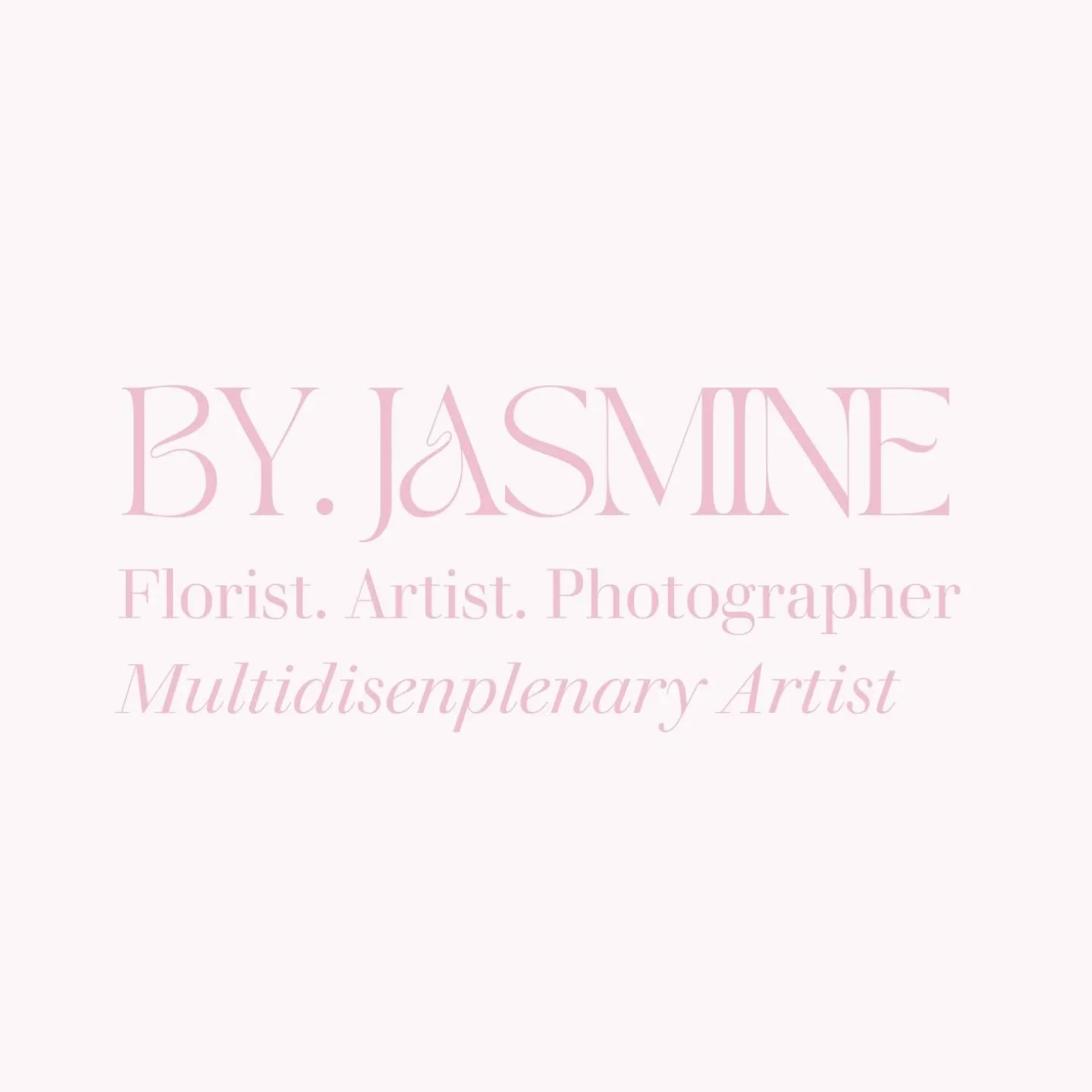 Welcome to By.Jasmine Creative Studio! 

The house of 
@by.jasmine_floristry (formally known as @as_sweet_as_jasmine)
@by.jasmine_photography 
@by.jasmine_artistry 

All lovingly created by Jasmine Oliver 
FLOWERS ART &amp; PHOTOGRAPHY 

Thanks for c