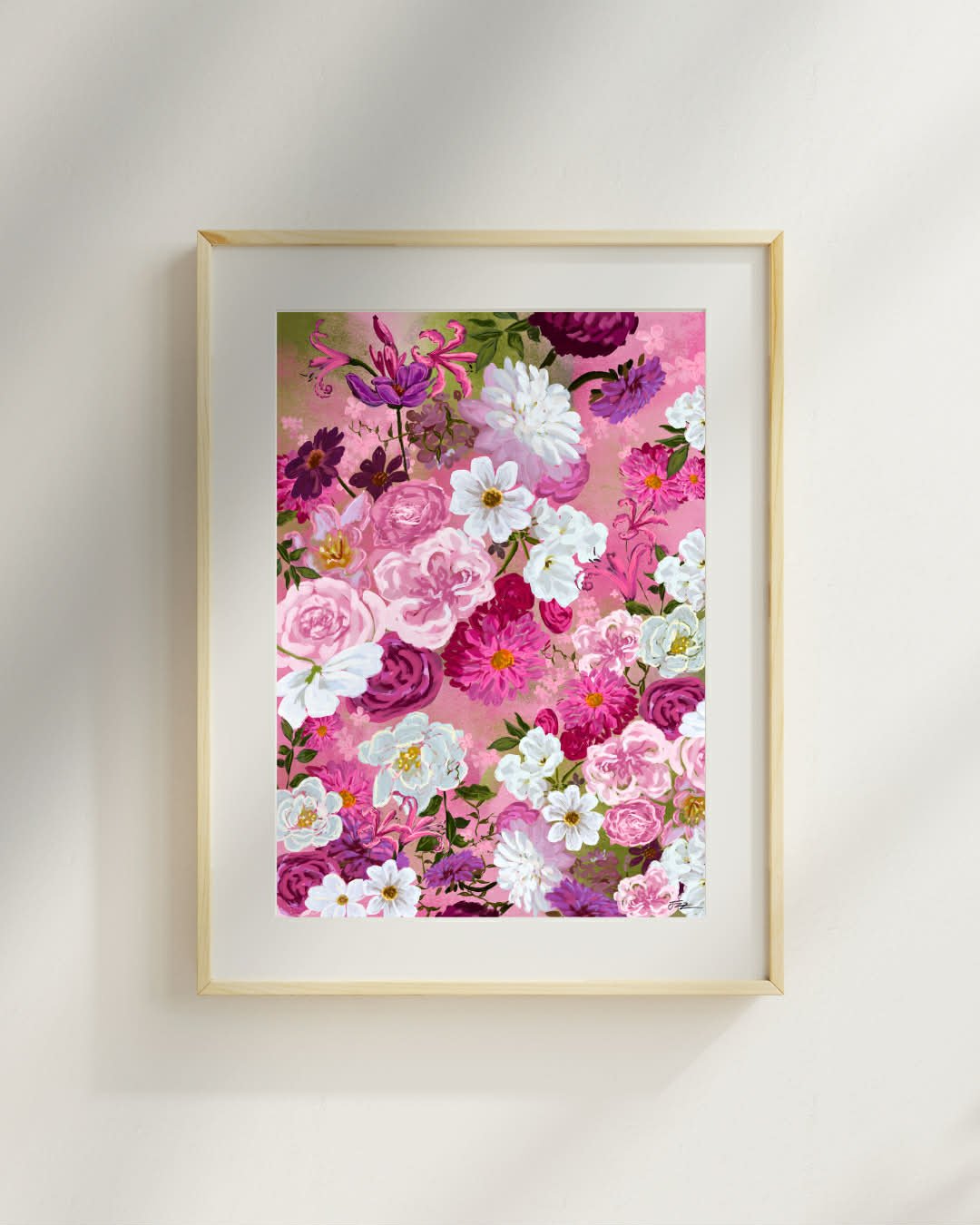 Summer Garden Fine Art Print