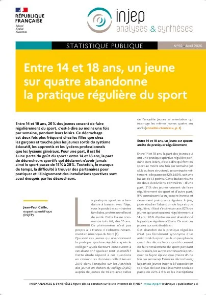 Sport et adolescence : comprendre les freins à la pratique