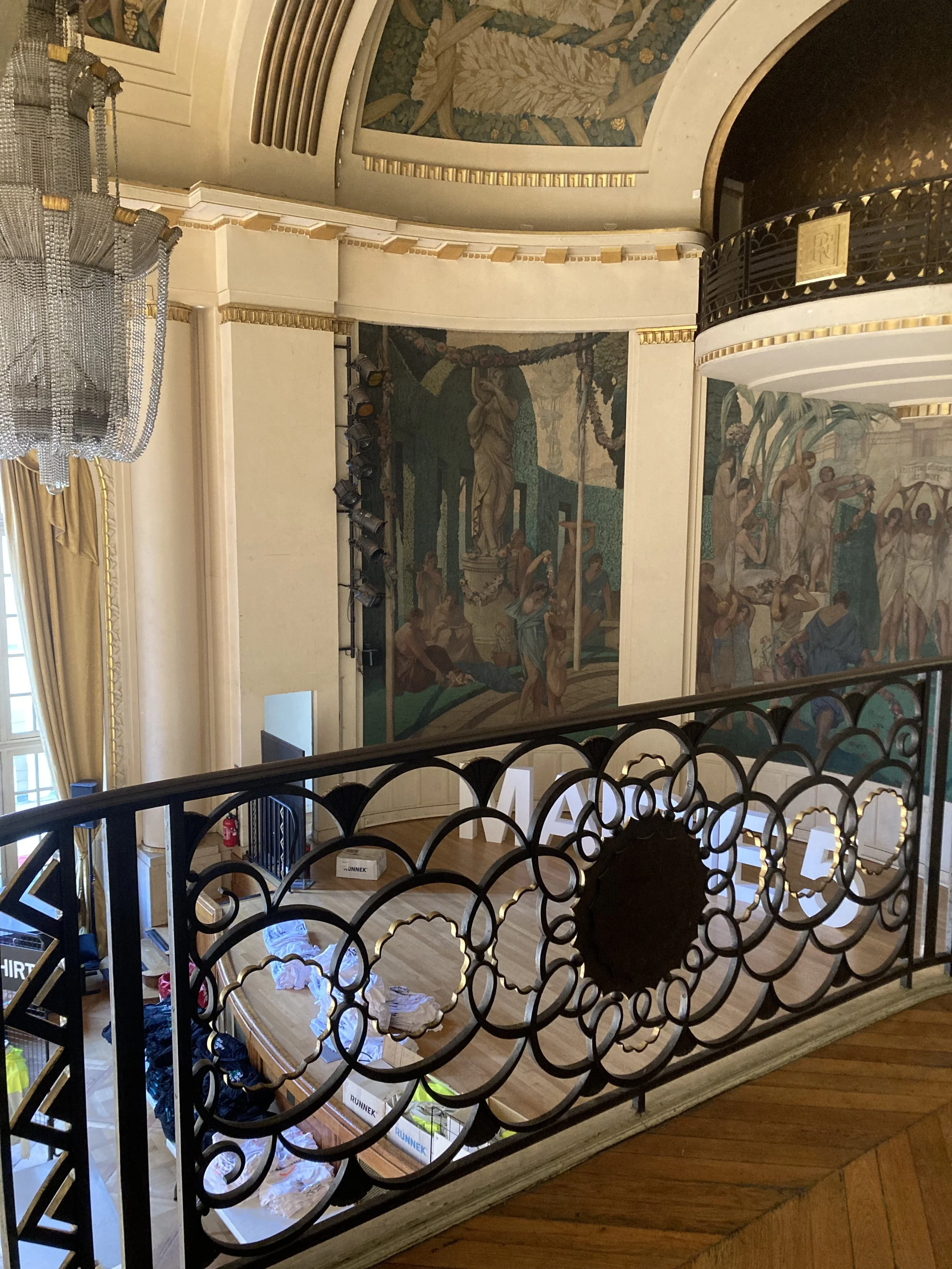 Vue de la galerie supérieure