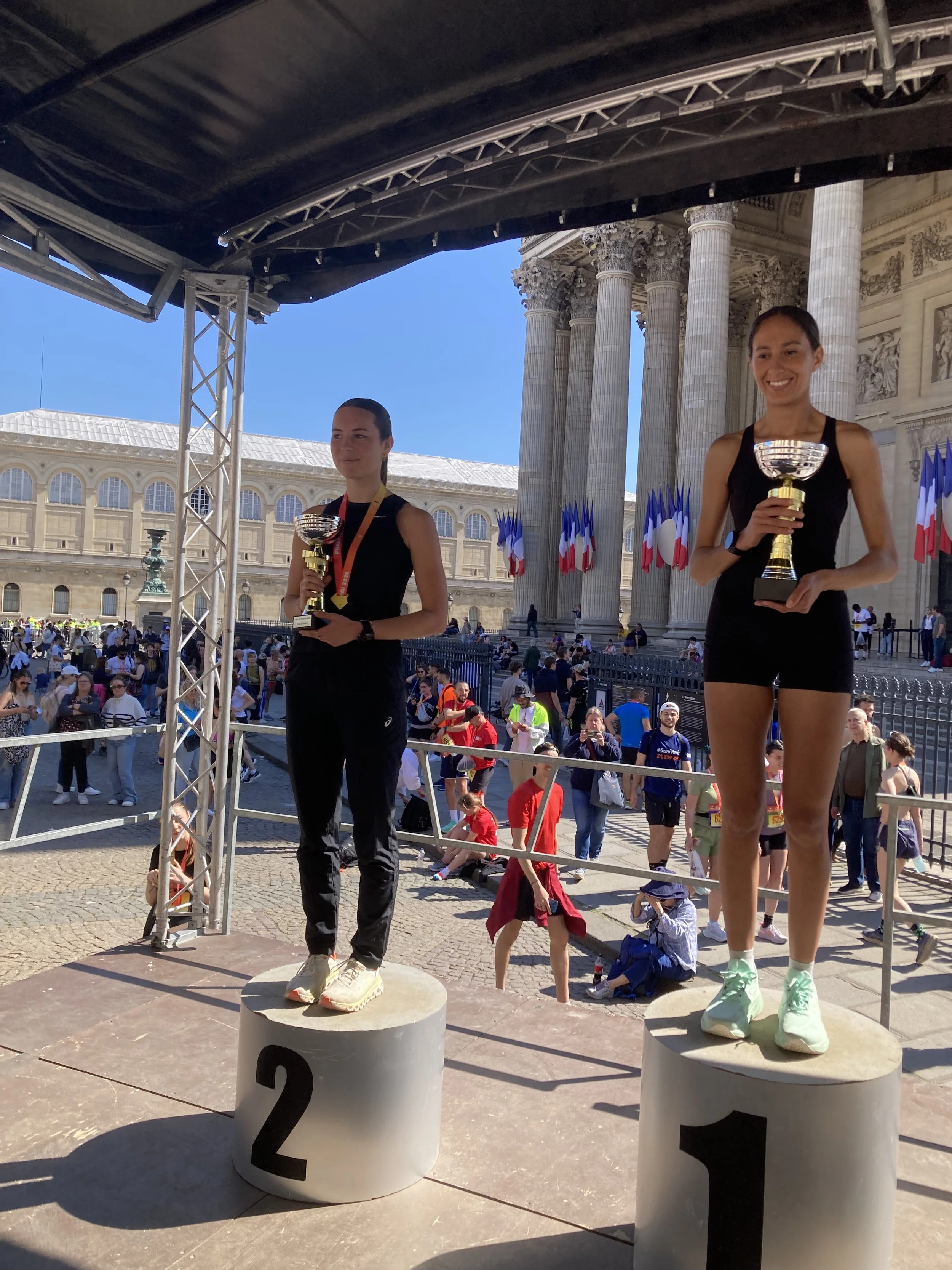 Les vainqueurs femmes avec Dounia Afalah #1