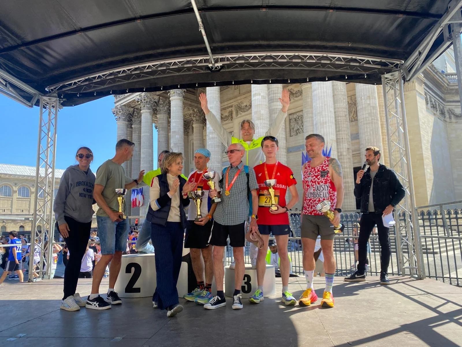 Vainqueurs hommes par catégories