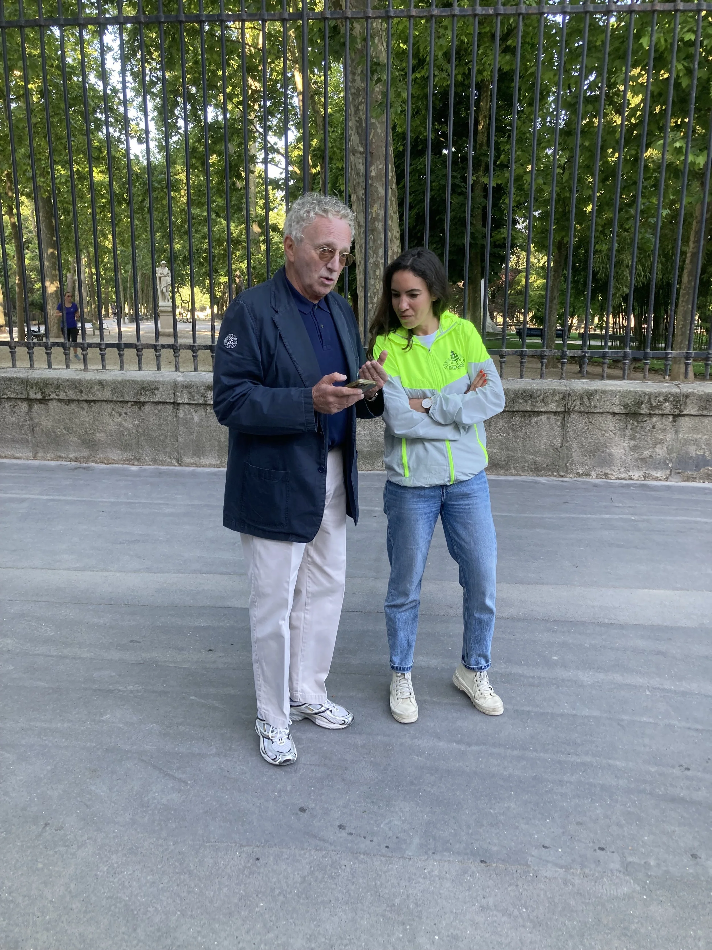 Nelson et Sabrina devant le Luco