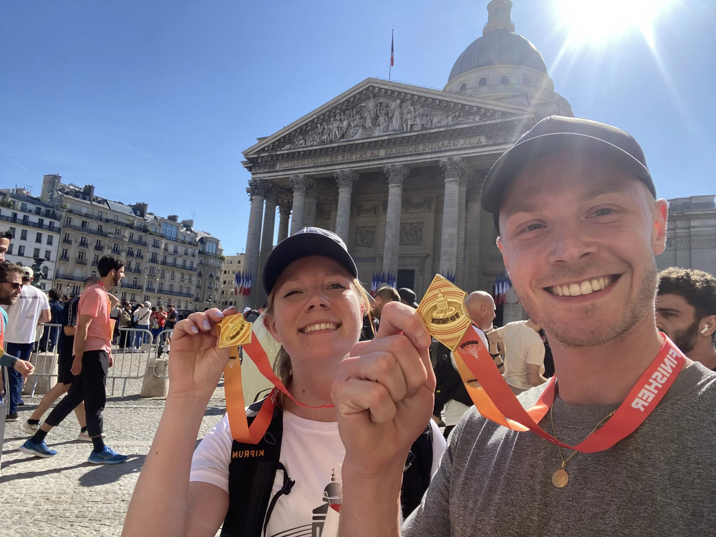 Pierre-Louis et Marianne, « finishers » ! Bravo !