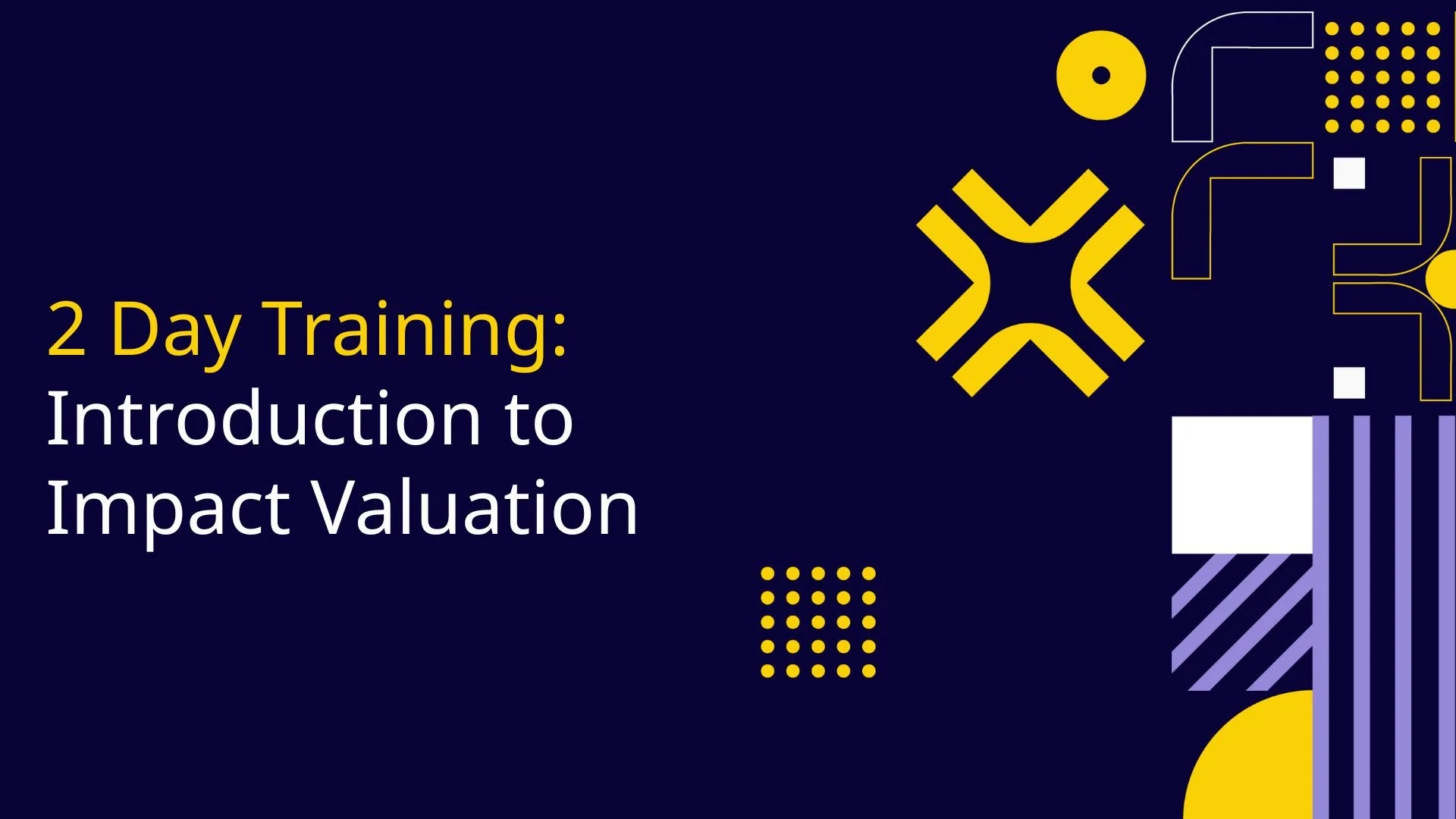 Start your impact valuation journey with interactive peer learning 