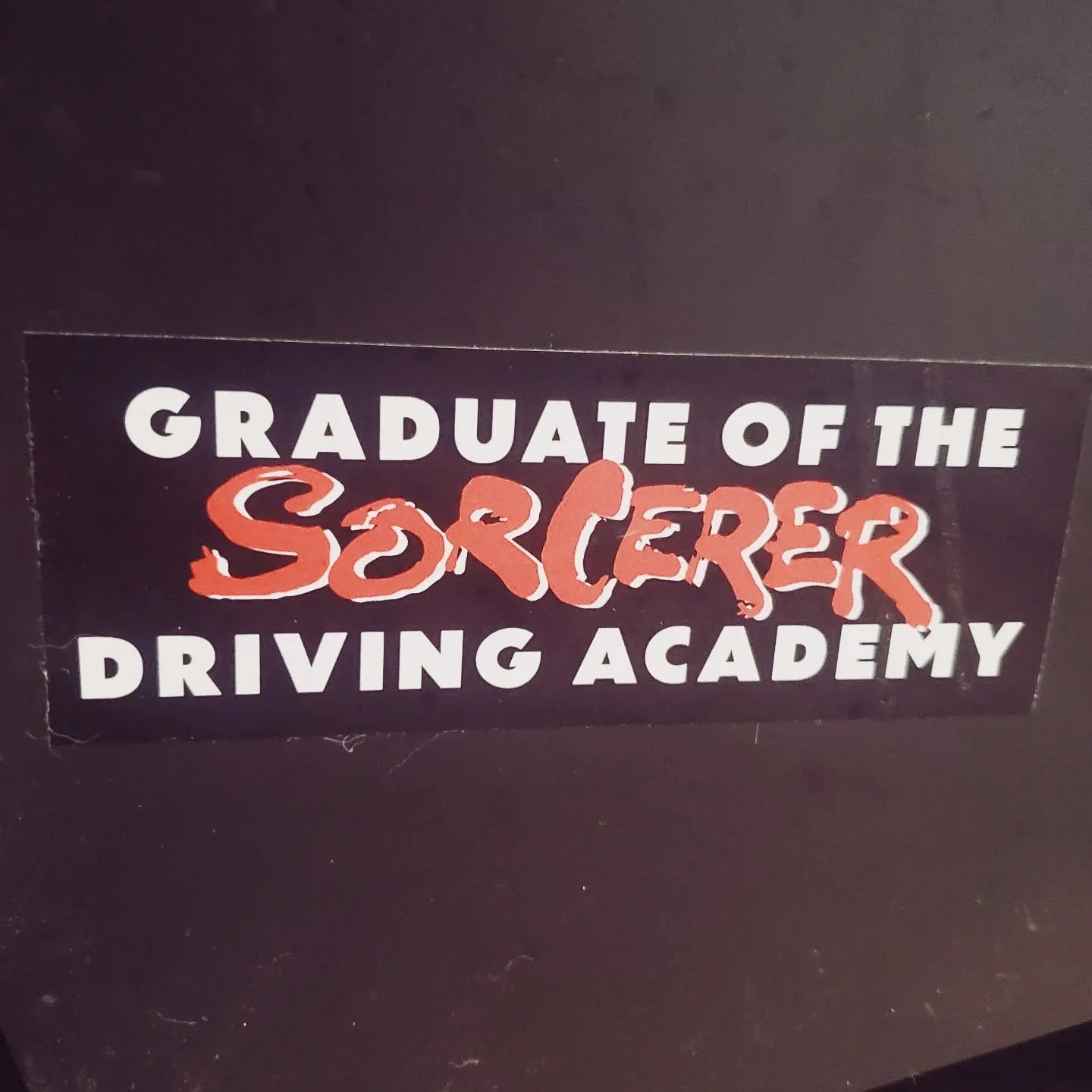 Saw one of these stickers I designed for @weluvvideo on a car at heb yesterday. Definitely a design favorite from the last year or so 💚