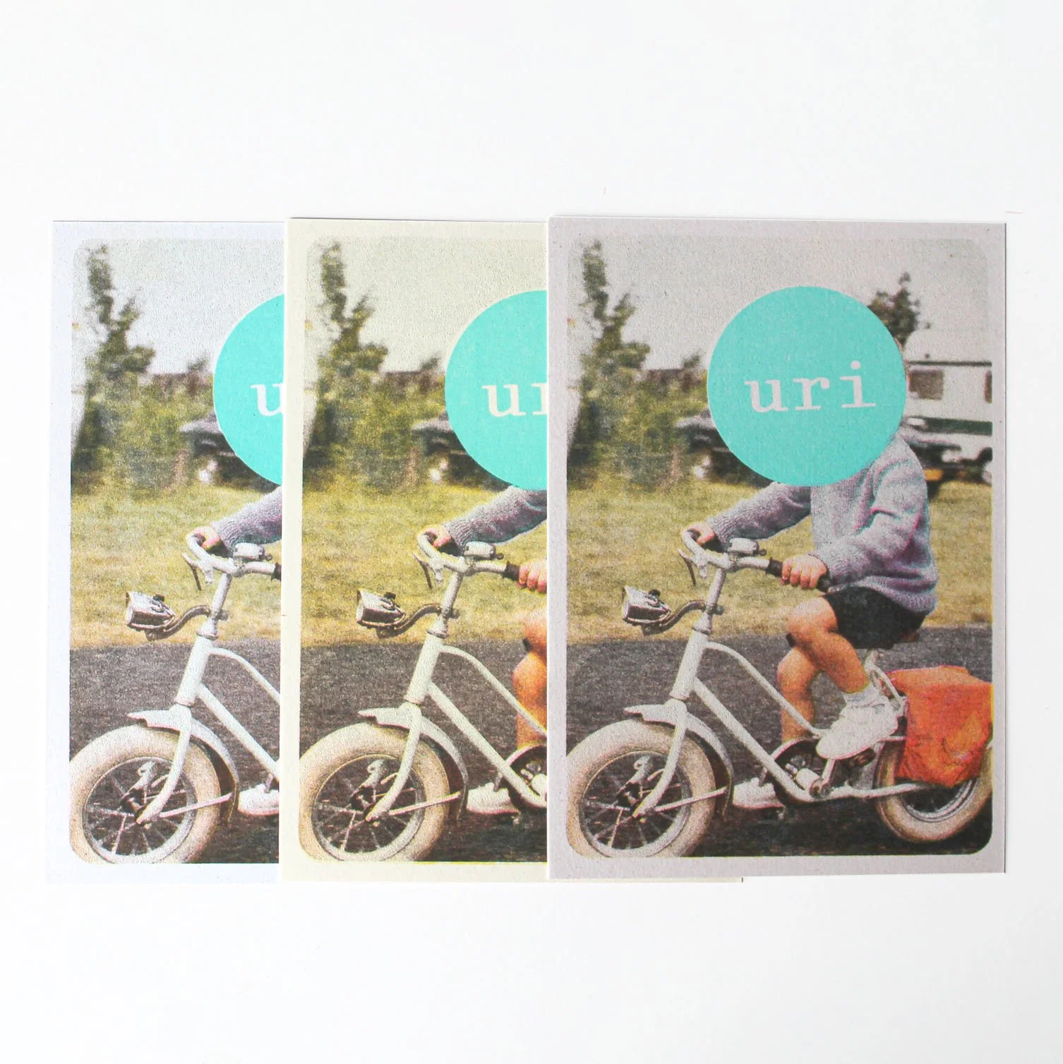 Papiersoorten (links naar rechts): Crush Corn, Citrus & Grape
