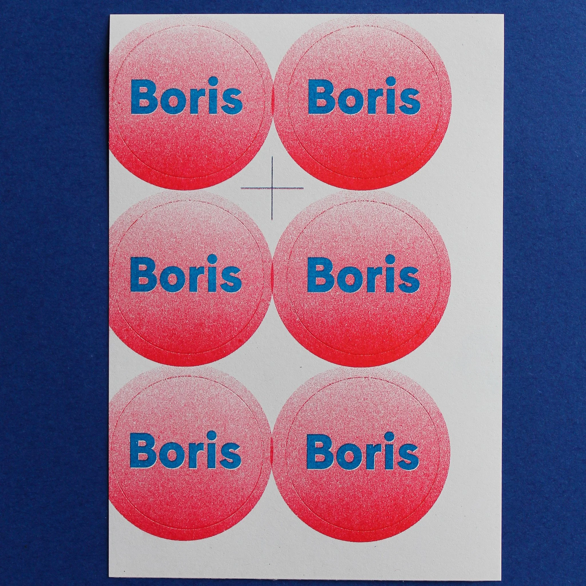 Stickers (met aangepaste kleuren: blauw i.p.v. goud)