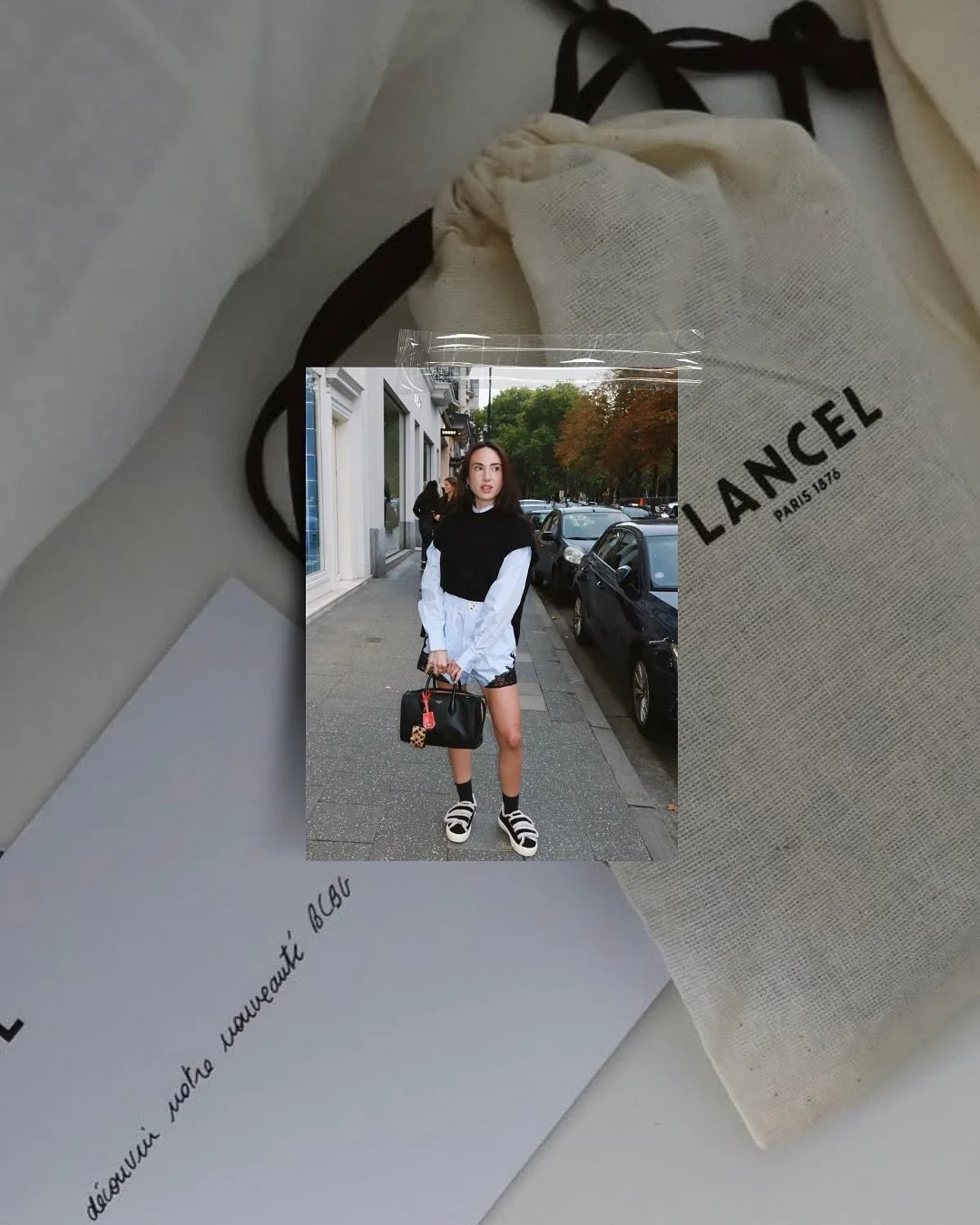 @antomassoni x @lancelparis , celebrating the launch of the new BCBG bag ❤️&zwj;🔥

#clickcreagency #talent #collab #lancel