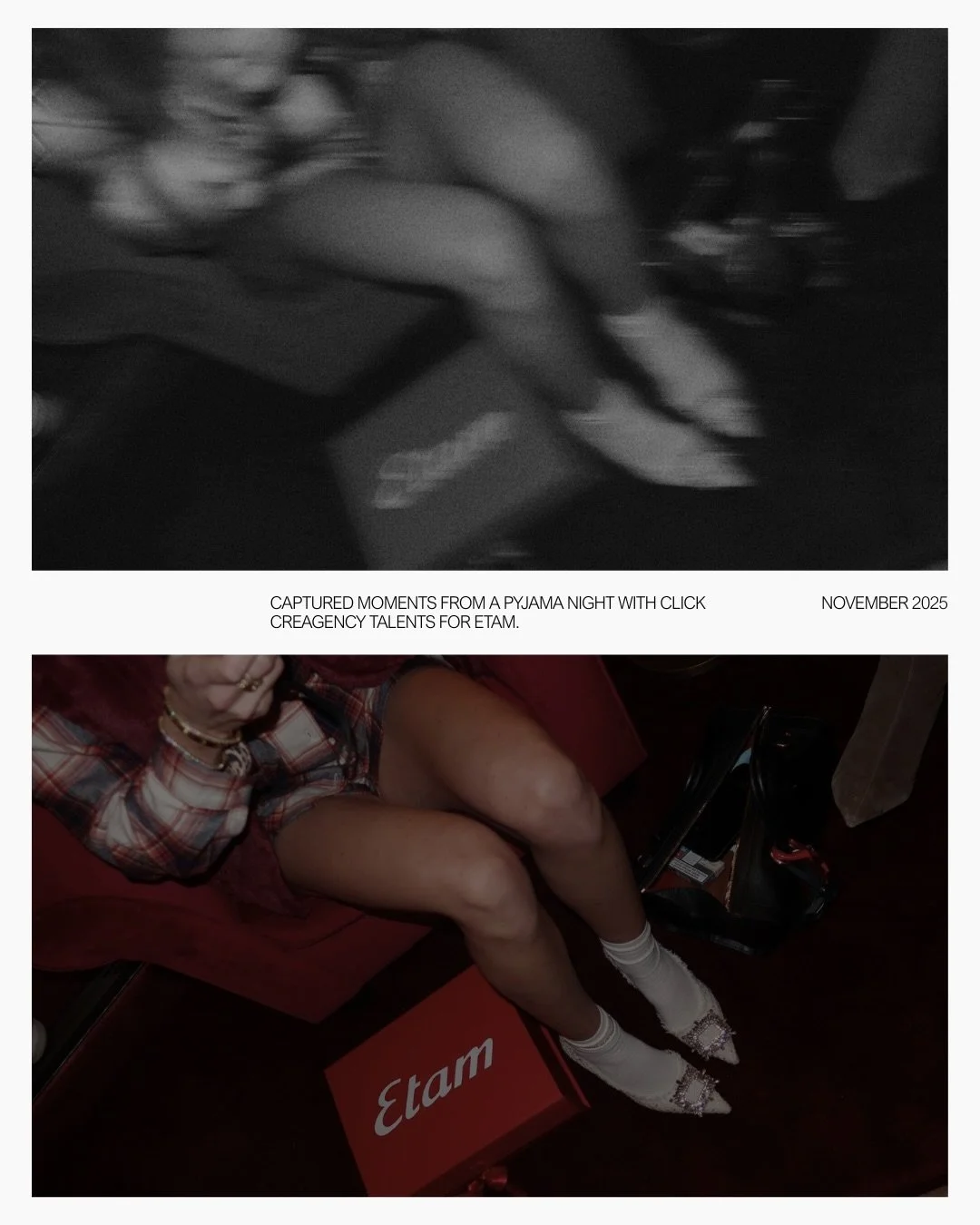 Captured moments from pyjama night with CLICK Creagency talents for @etam 🍿📷🧸💄

@aurelievandaelen @antomassoni @coraliedelmarcelle @madeinmyworld 

#clickcreagency #collab #etam