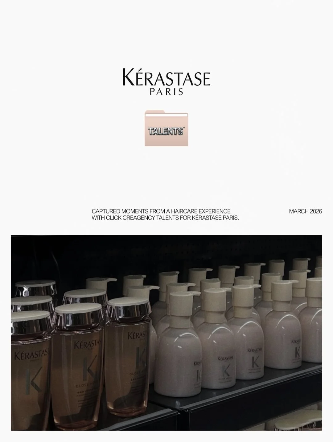 Captured moments from a haircare experience with click creagency talents for @kerastase_official ✨

#clickcreagency #event #talents #haircare #kerastase