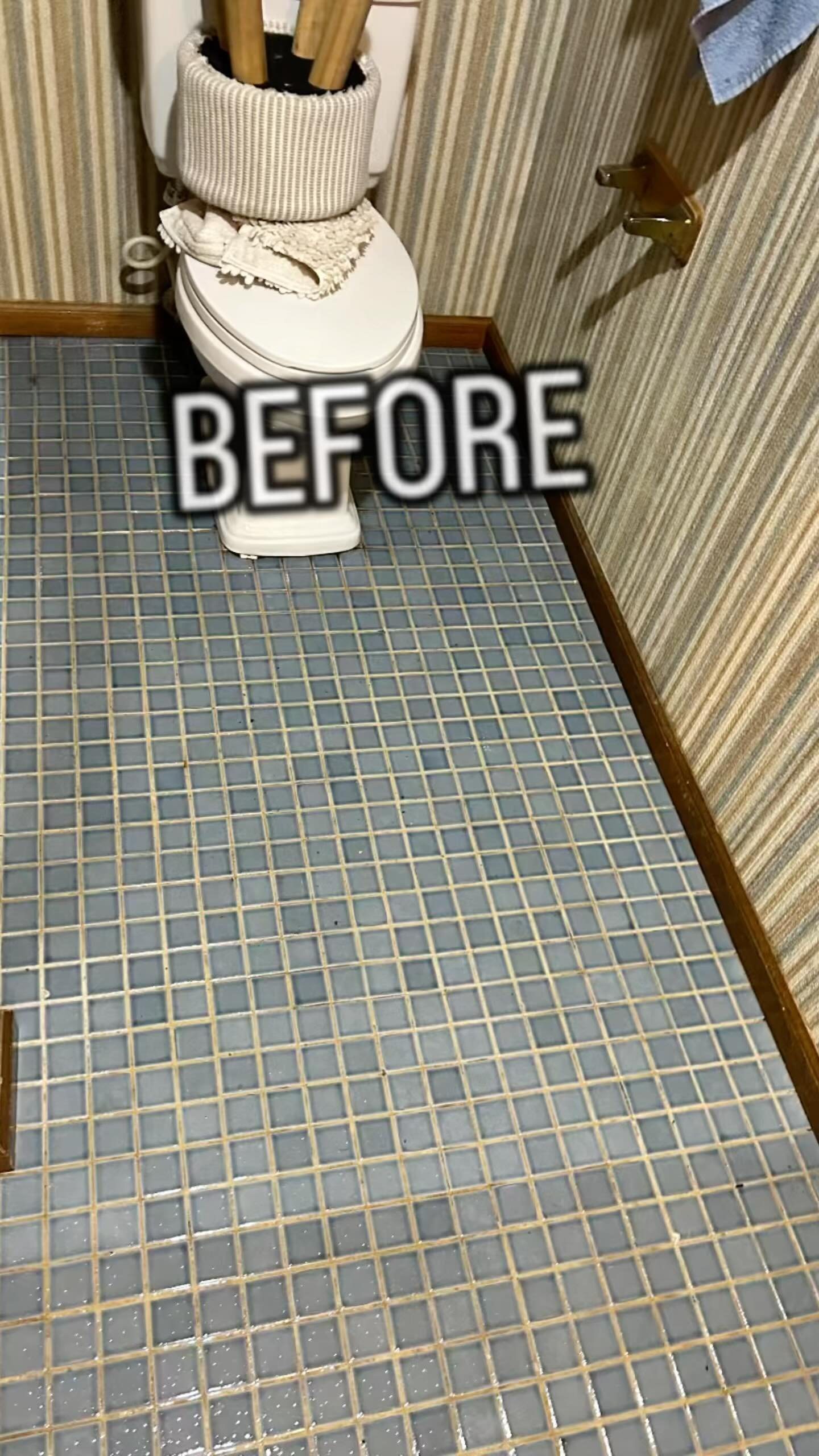 So satisfying. #groutcleaning #sosatisfying #carpetclean #steamclean #cleaningvideos #rapiddry #centex