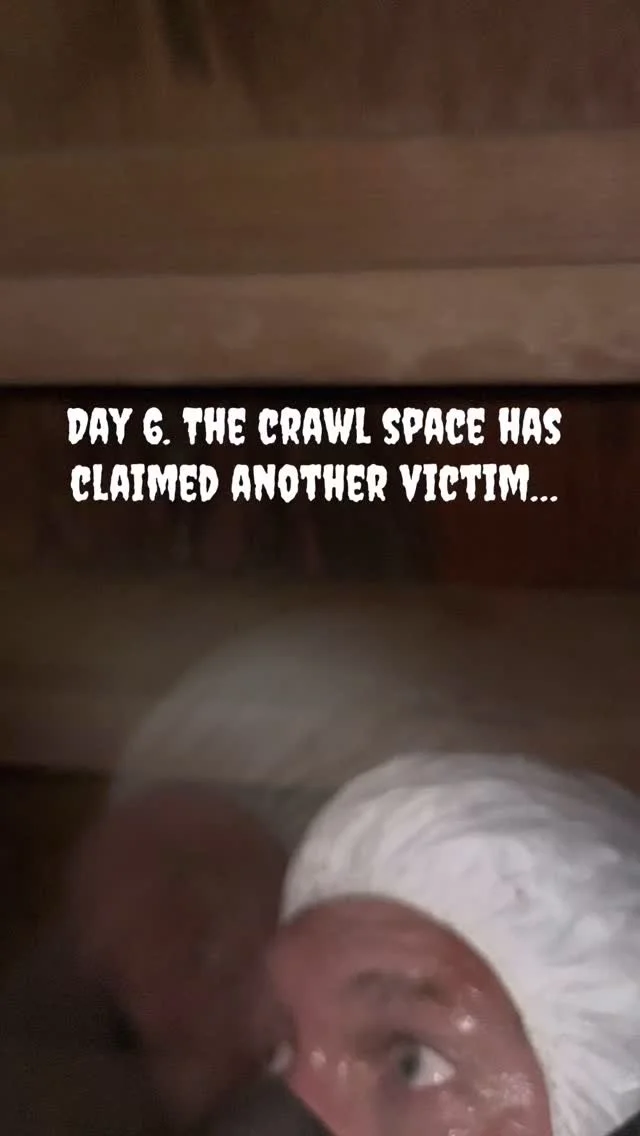 They said “just dry out the crawl space.” I said, “sure, how bad can it be?”
…And now I’m 3 inches shorter from dehydration and spiritually changed forever. 🙃💦
But for real—trapped moisture in crawl space