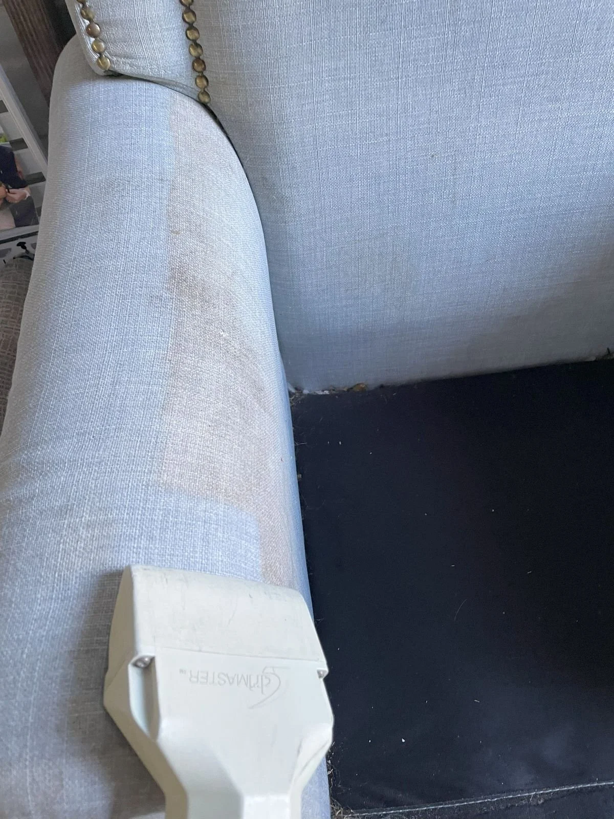 Cleaning a chair in Belton, TX