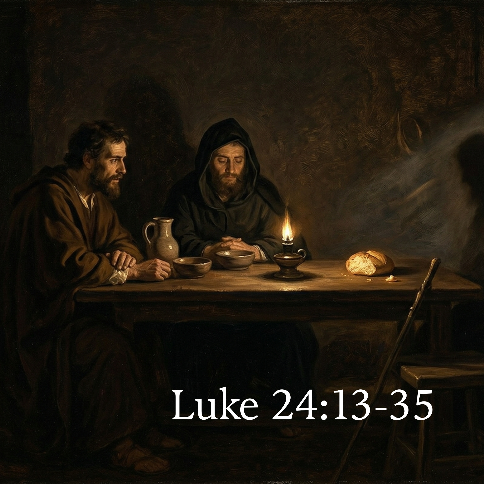 Luke 24:13-35 . The Road to Emmaus