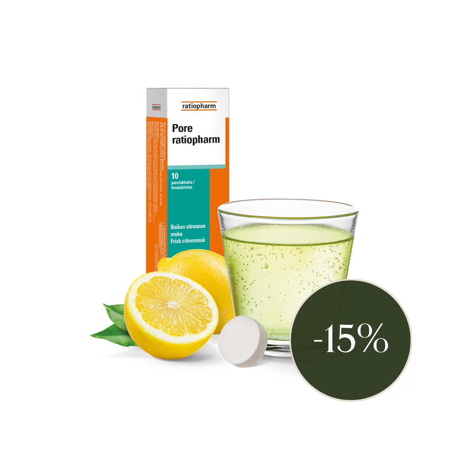 Pore ratiopharm 10 poretablettia