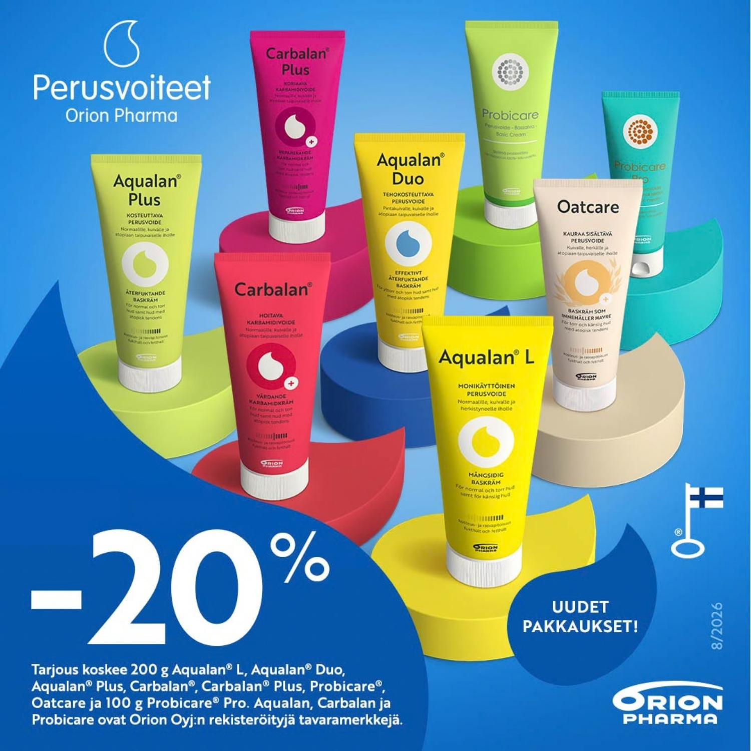 Orion Pharma perusvoiteet