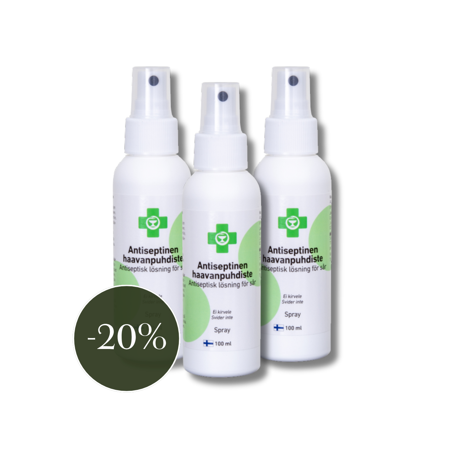 Antiseptisk sårrengöringsspray 100 ml