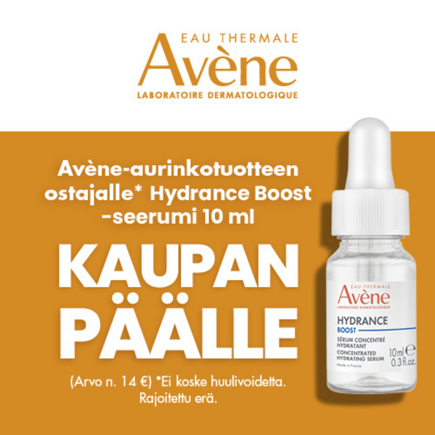 Avene Sun-förpackningsdekor