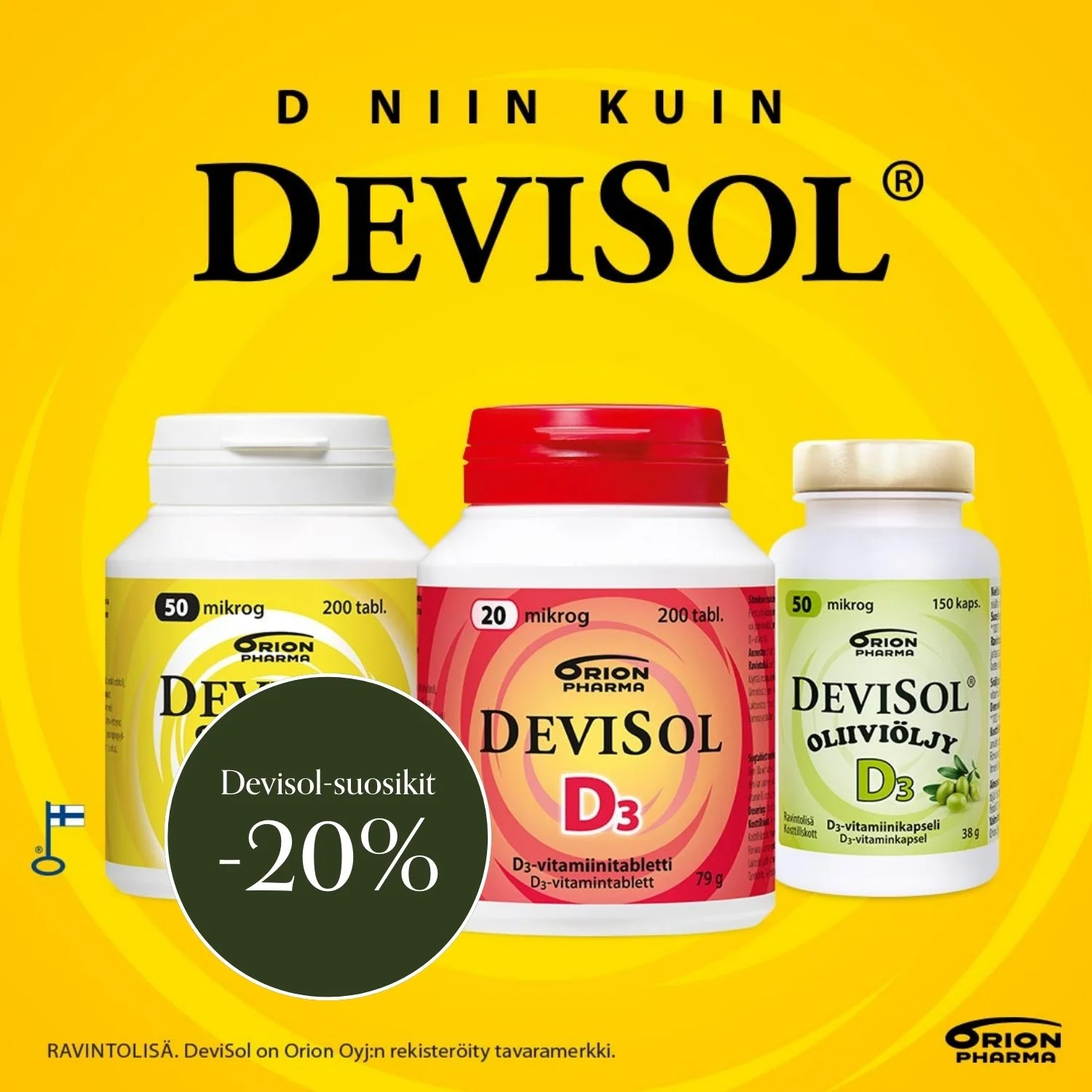DeviSol favorites –20%