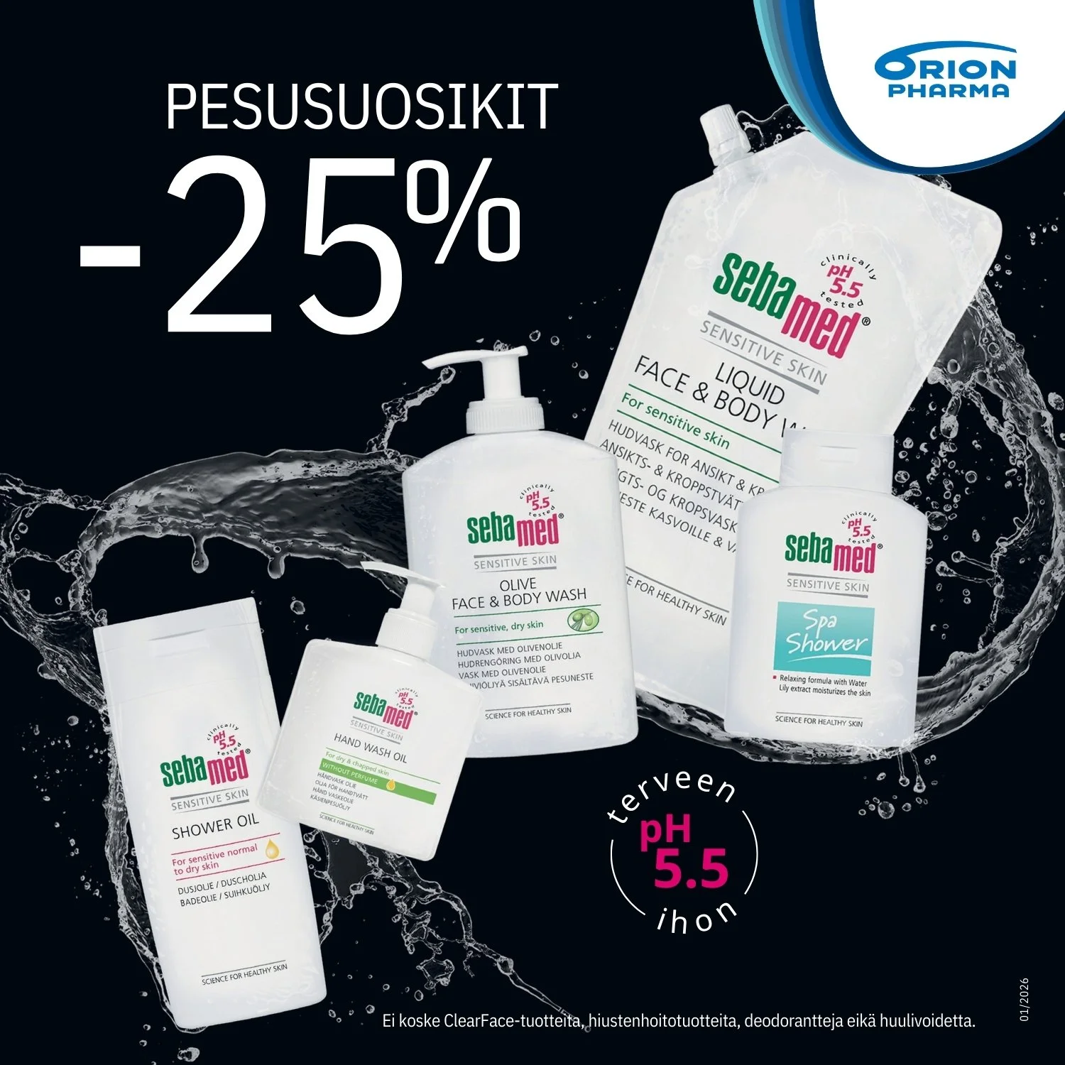 Sebamed washing favorites