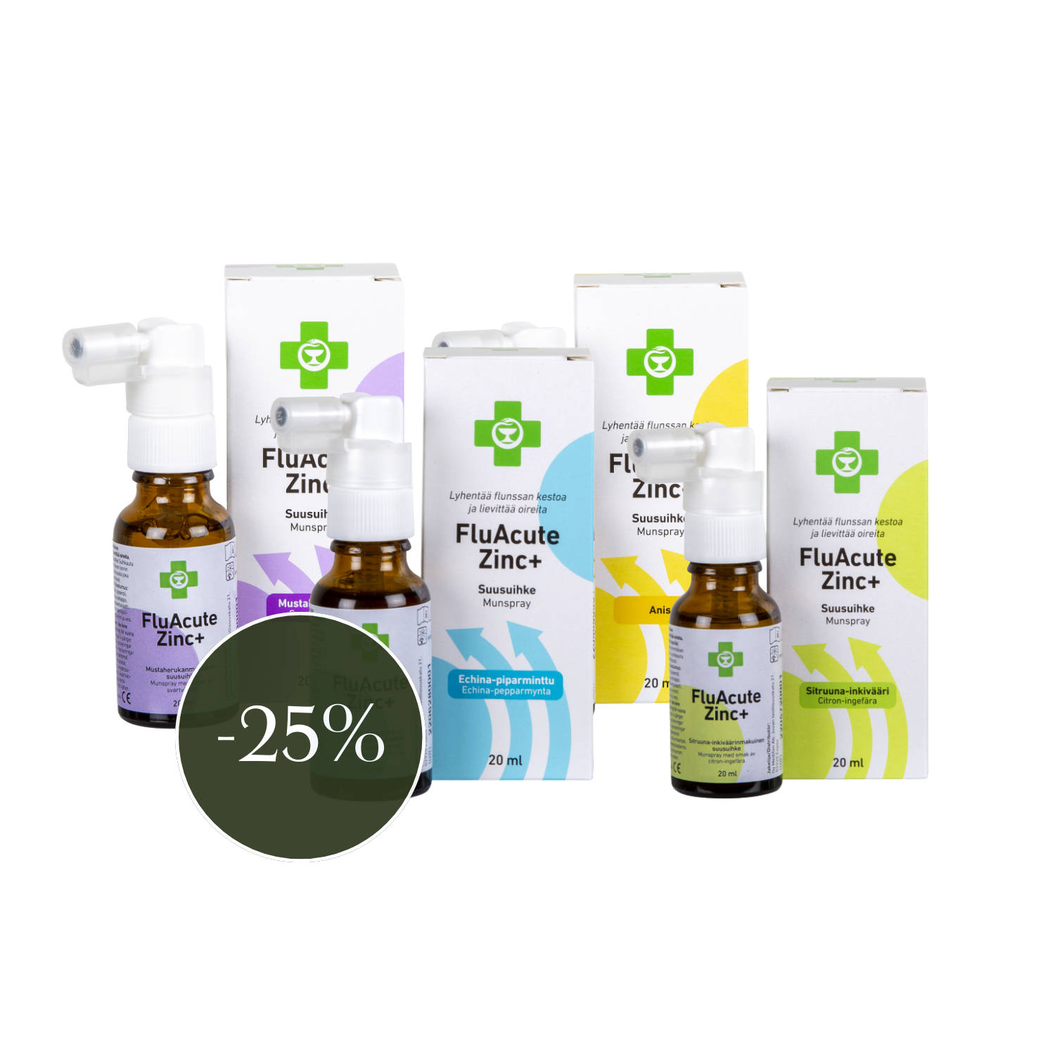 Apteekki FluAcute Zinc+ 20 ml