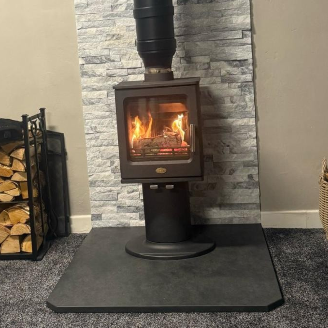 Free standing wood burning stove in Wigan