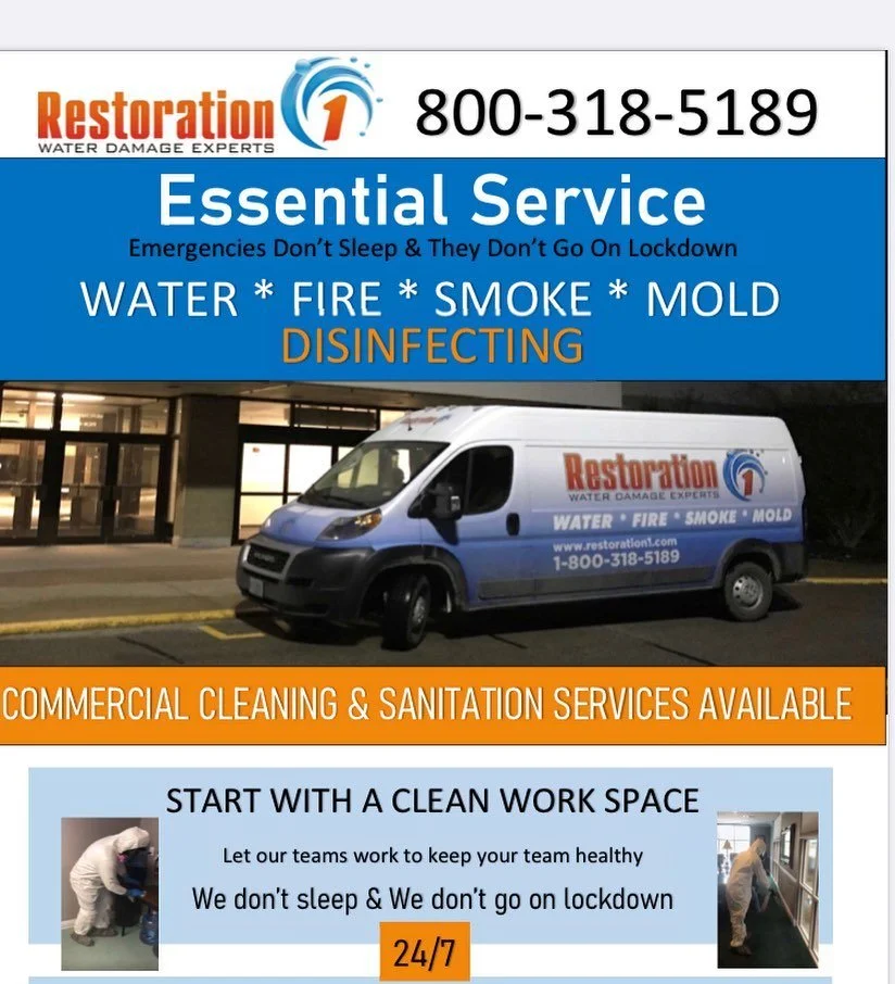 Industrial grade Disinfectant is back in our stock, schedule your business today before we run out!