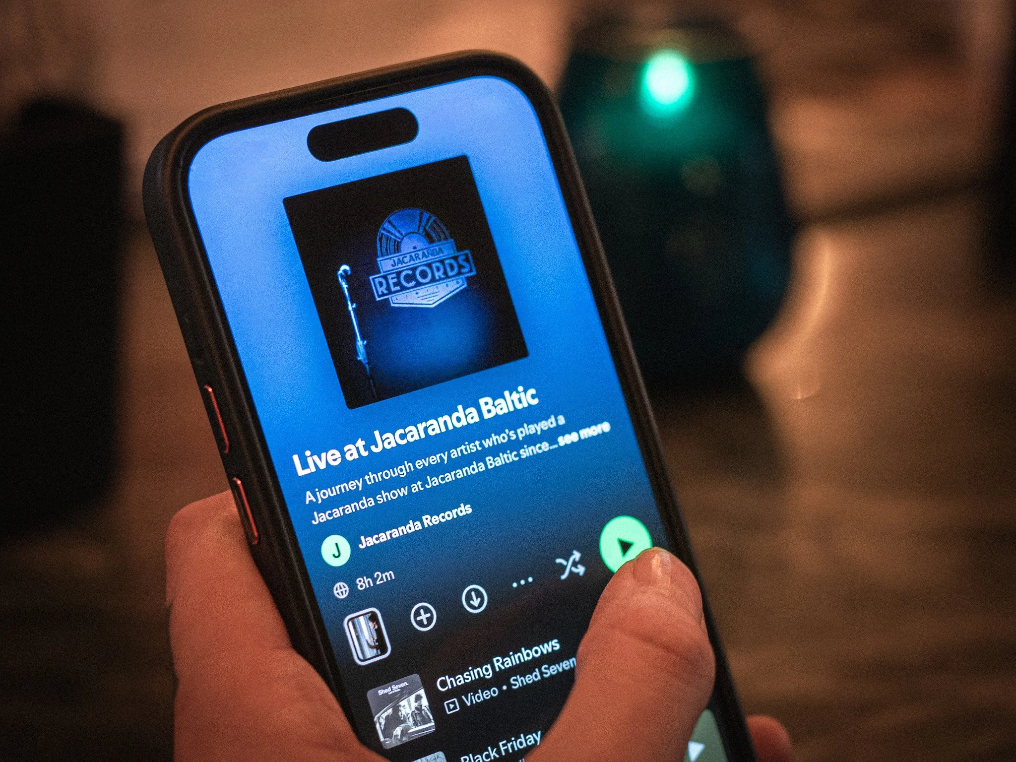 Live at Jacaranda Baltic Spotify playlist launched!