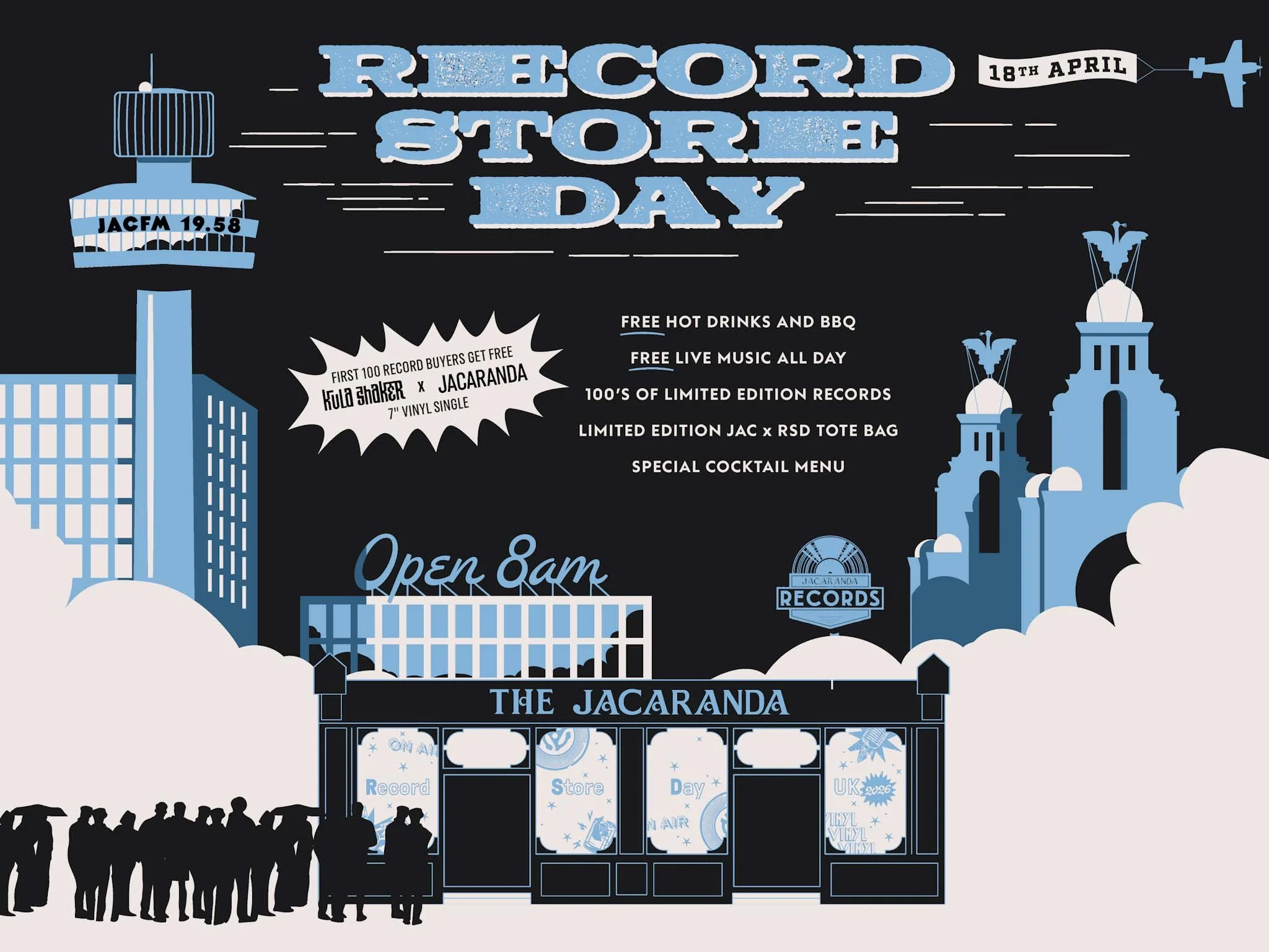 Jacaranda Records celebrates their 10th Record Store Day with huge plans, surprises and a special free vinyl you can’t get anywhere else on the planet