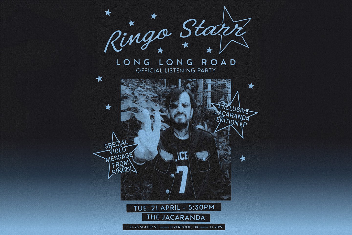 Ringo Starr and The Jacaranda reunite in celebration of new album, Long Long Road