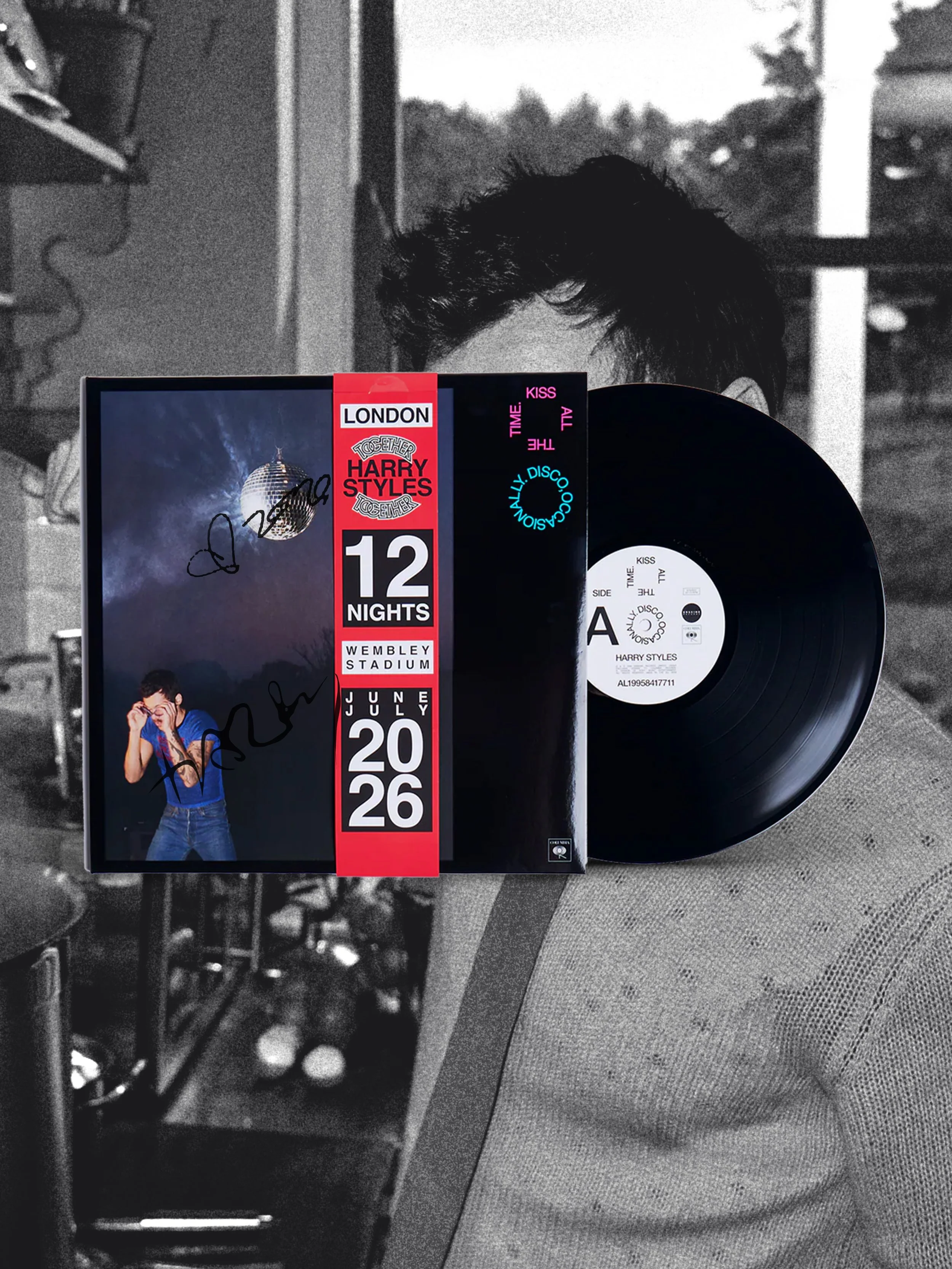 Harry Styles is giving away a signed album, and we’re one of the only shops in the uk that has one