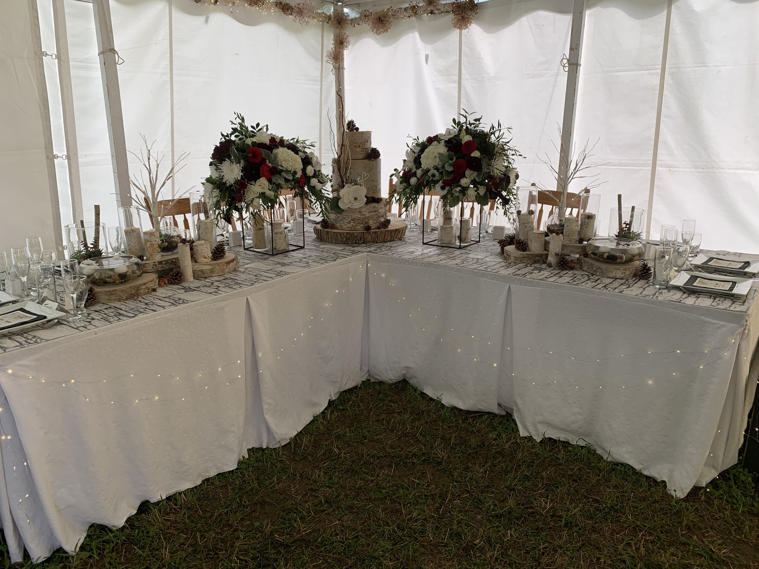 Wedding Table Arrangements