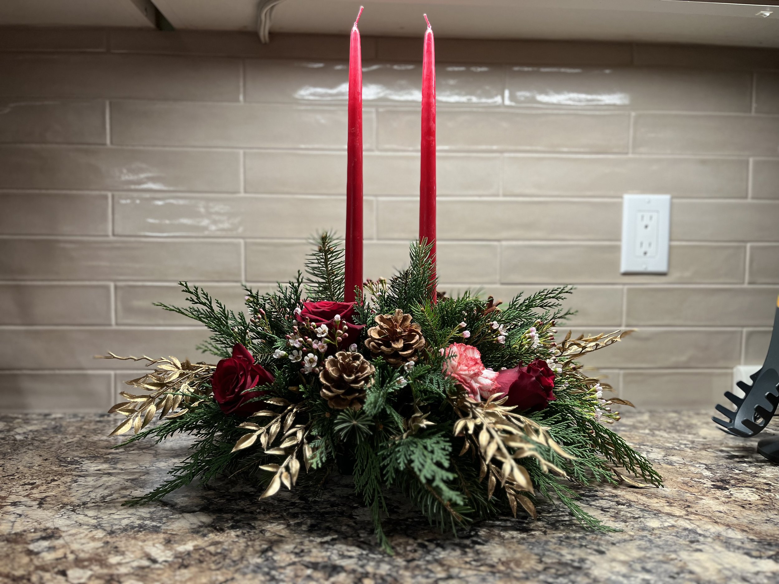 Christmas Table Centerpiece