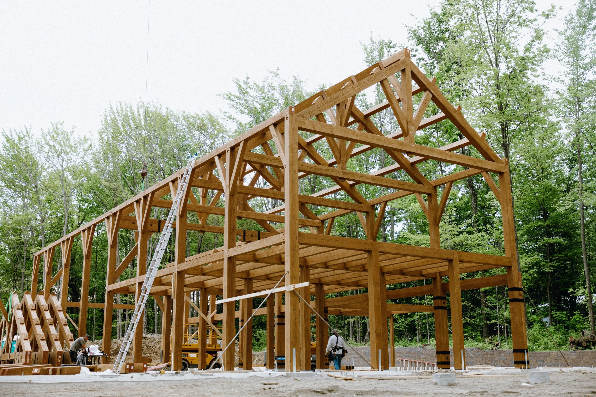 Settlement Post &amp; Beam