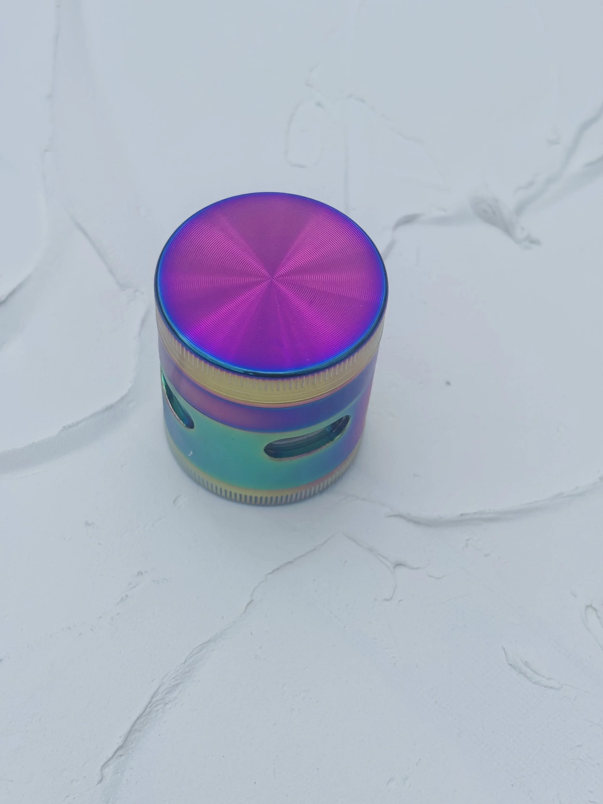 4:20 1pcs 4 Layers Premium Herb Grinder (Rainbow)