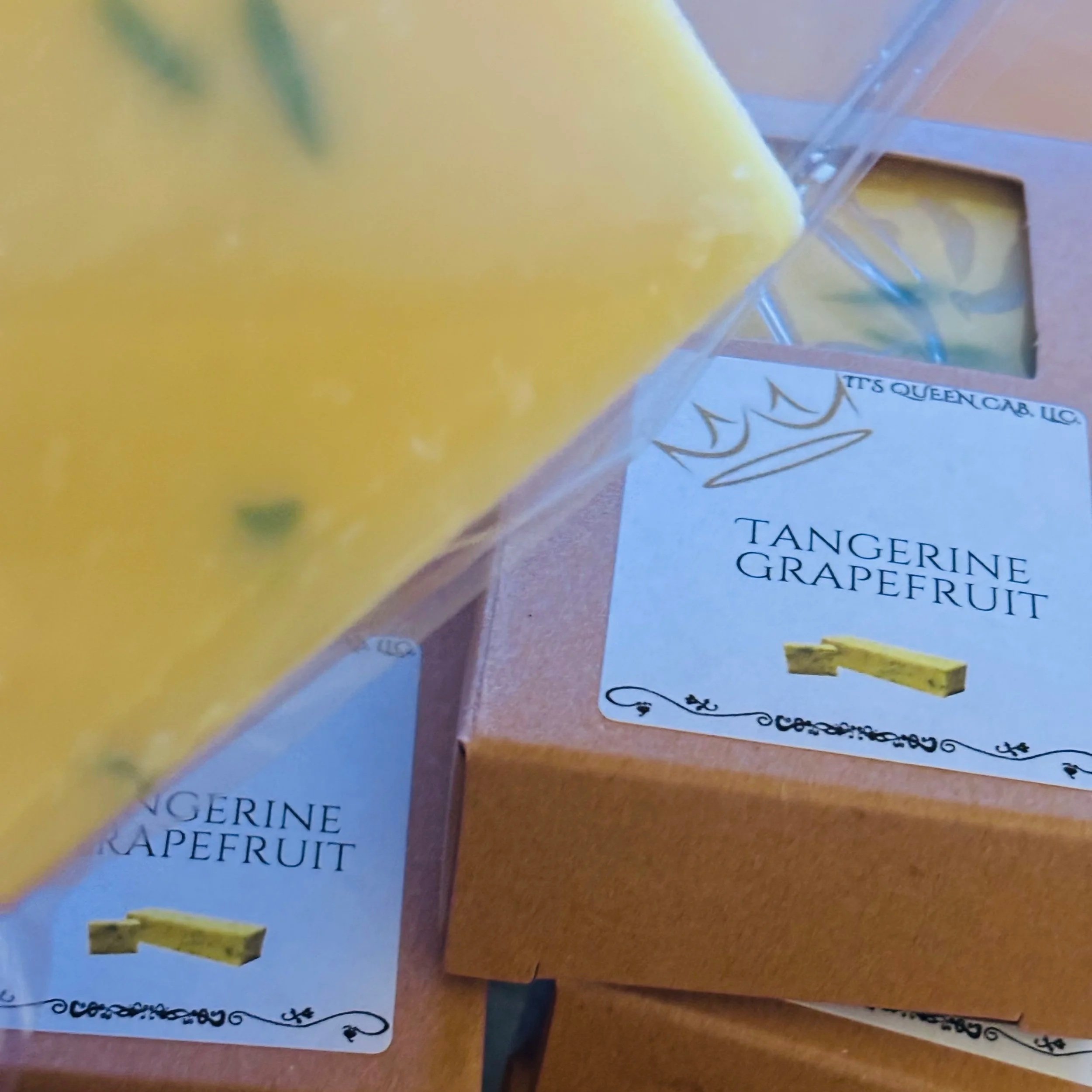 Tangerine Grapefruit Cold Process Soap