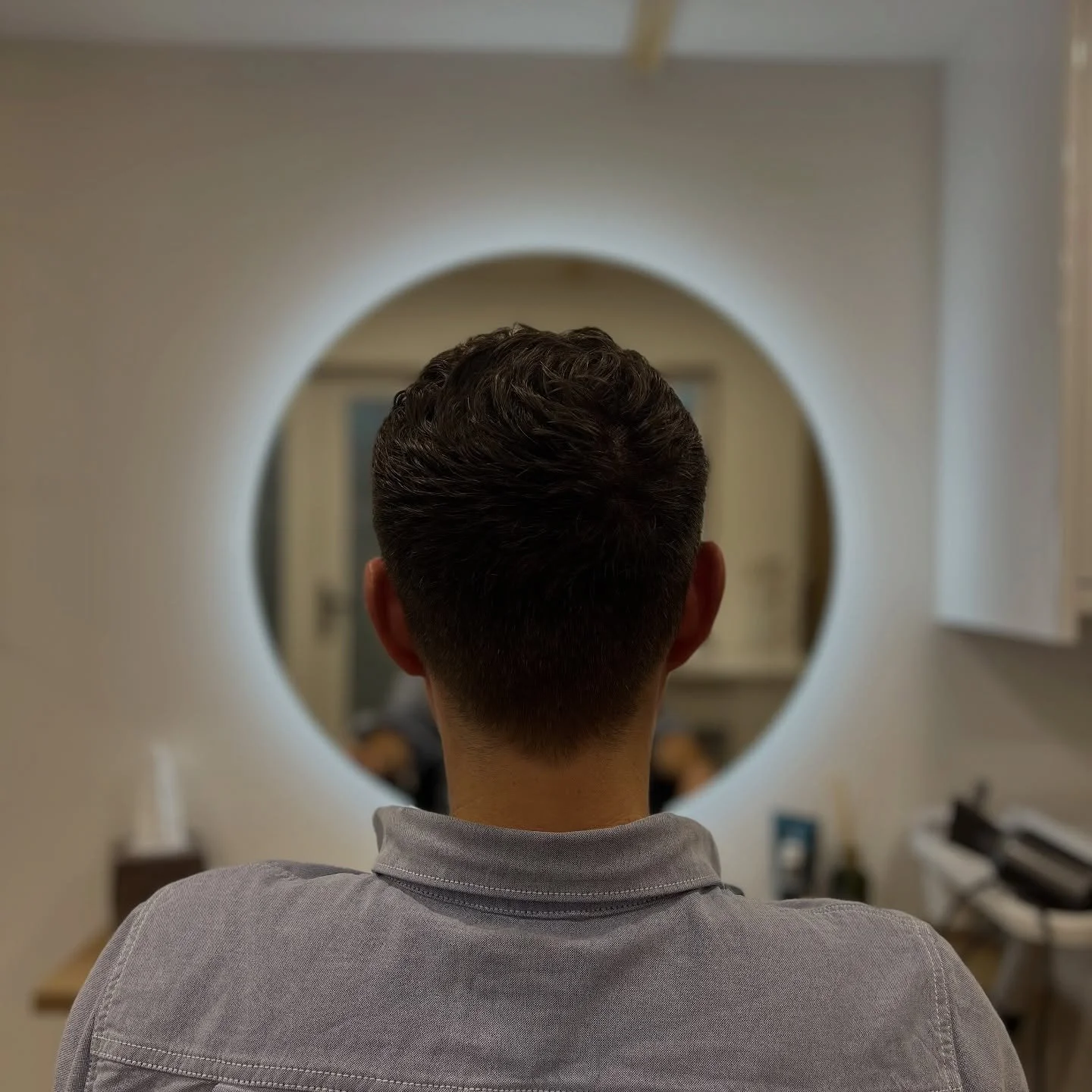 ✨ Clipper Cut ✨(After shots)

Another clipper cut and another happy client. This time with the sides blended a little softer into the sideburns for a clean, natural finish.

Finished with a clean clipper cut and styled to perfection &mdash; the ultim