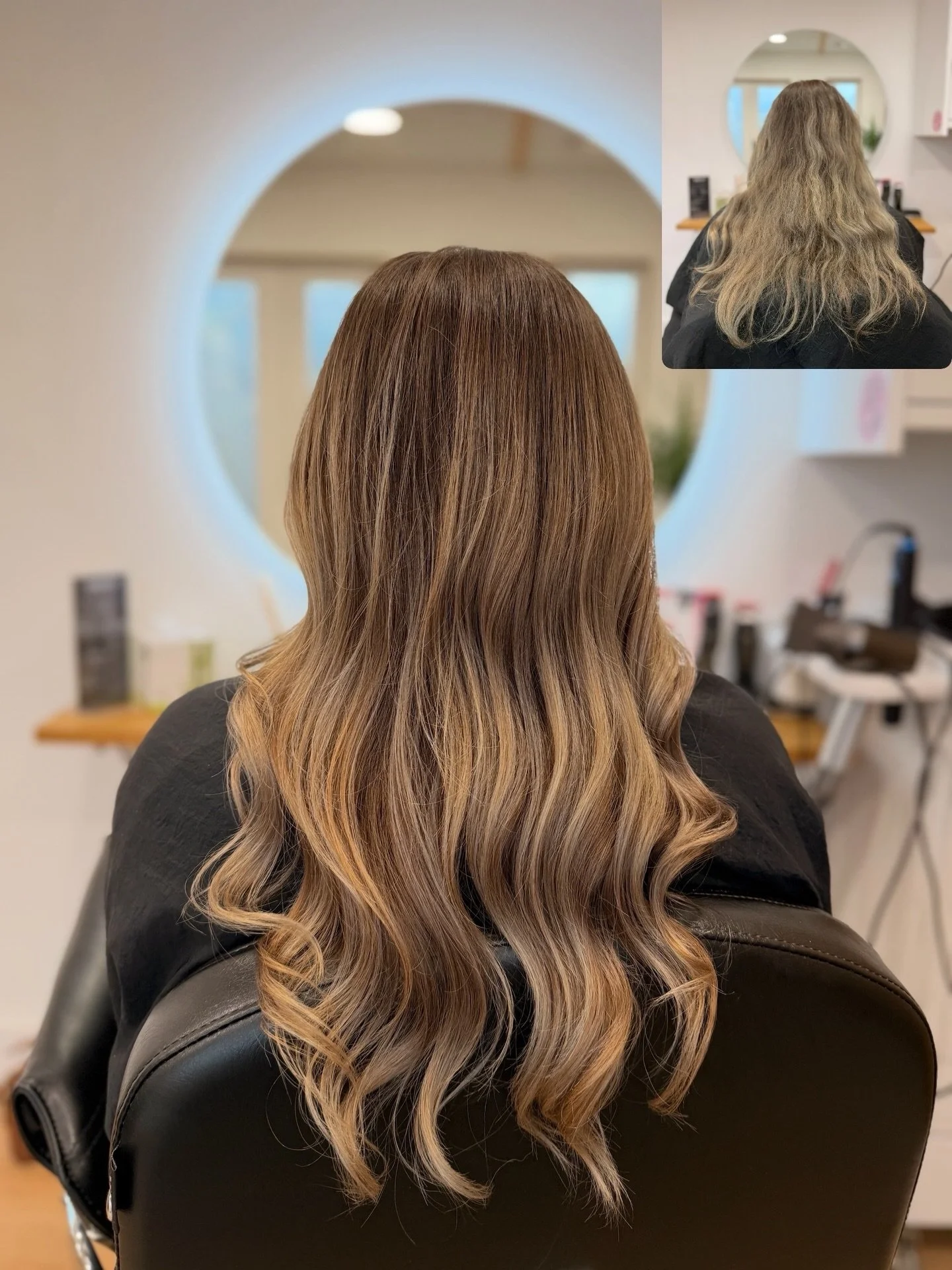 Colour Correction | After &amp; Before

From unwanted blue tones to a soft, natural finish just in time for her birthday 💛

We gently cleansed the hair, removed the tint, treated the dryness and rebalanced the tone to reveal this gorgeous colour und