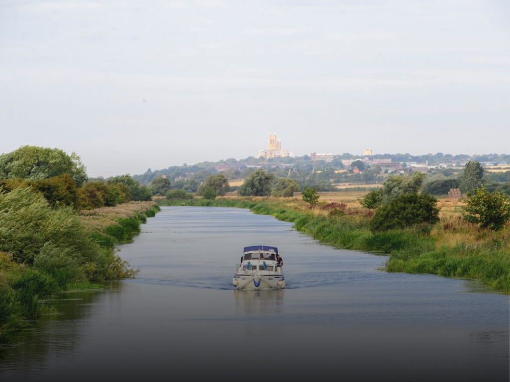 River Witham just minutes away
