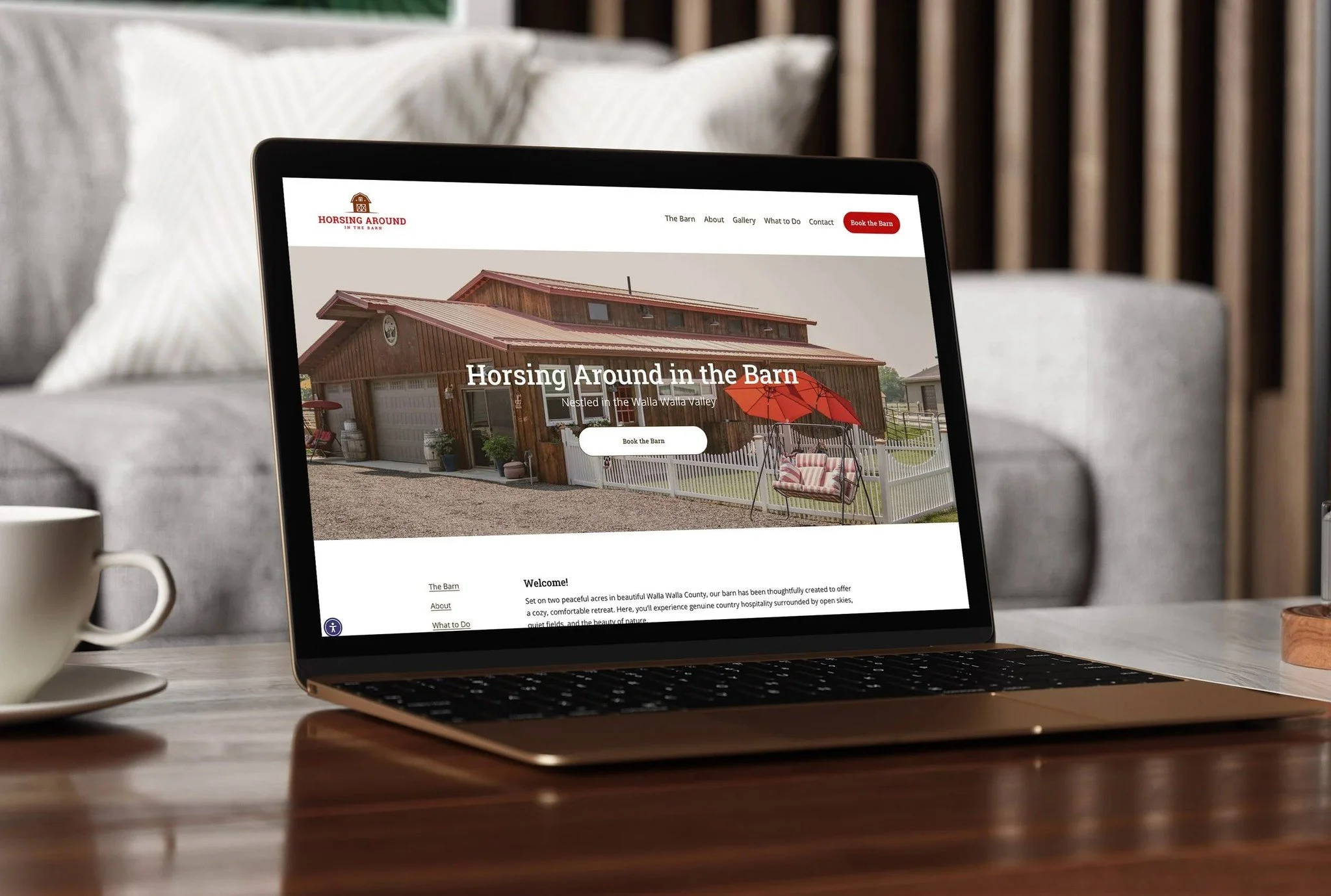 🌾 Just Launched: A Cozy Countryside Getaway Online 🌾

It&rsquo;s been my distinct privilege to collaborate with Colleen Myrick to bring the new Horsing Around in the Barn website to life!

Take a peek at the full site here: https://www.horsingaroun