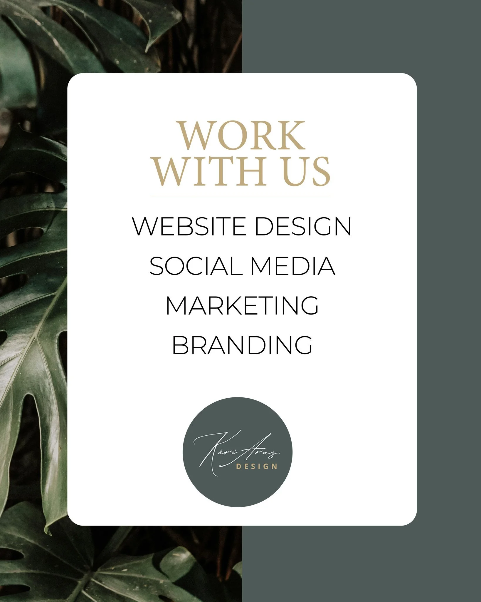 Ready to Grow Your Business Online?

Your customers are already searching&mdash;make sure they find you.

✨ What we help you do:
✔️ Design a professional website that works for you 24/7
✔️ Build strategic social media that earns trust and drives sale