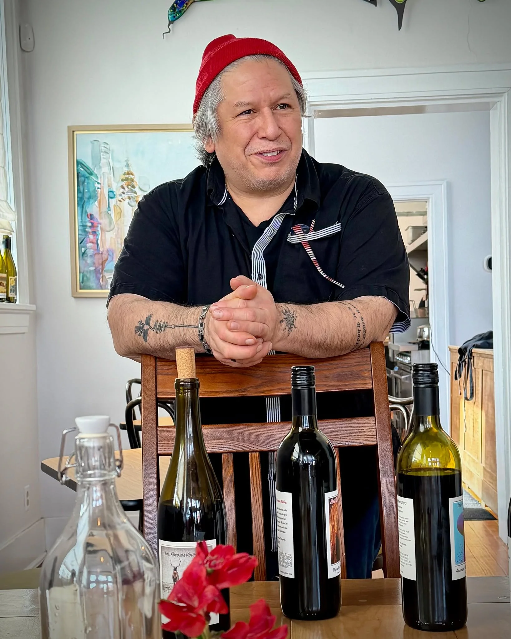 Some afternoons just turn into the kind you wish you could linger in a little longer. Yesterday was one of those at @azulfreewater  in Milton-Freewater, where I spent three wonderful hours having lunch with friends and enjoying the best company.

The