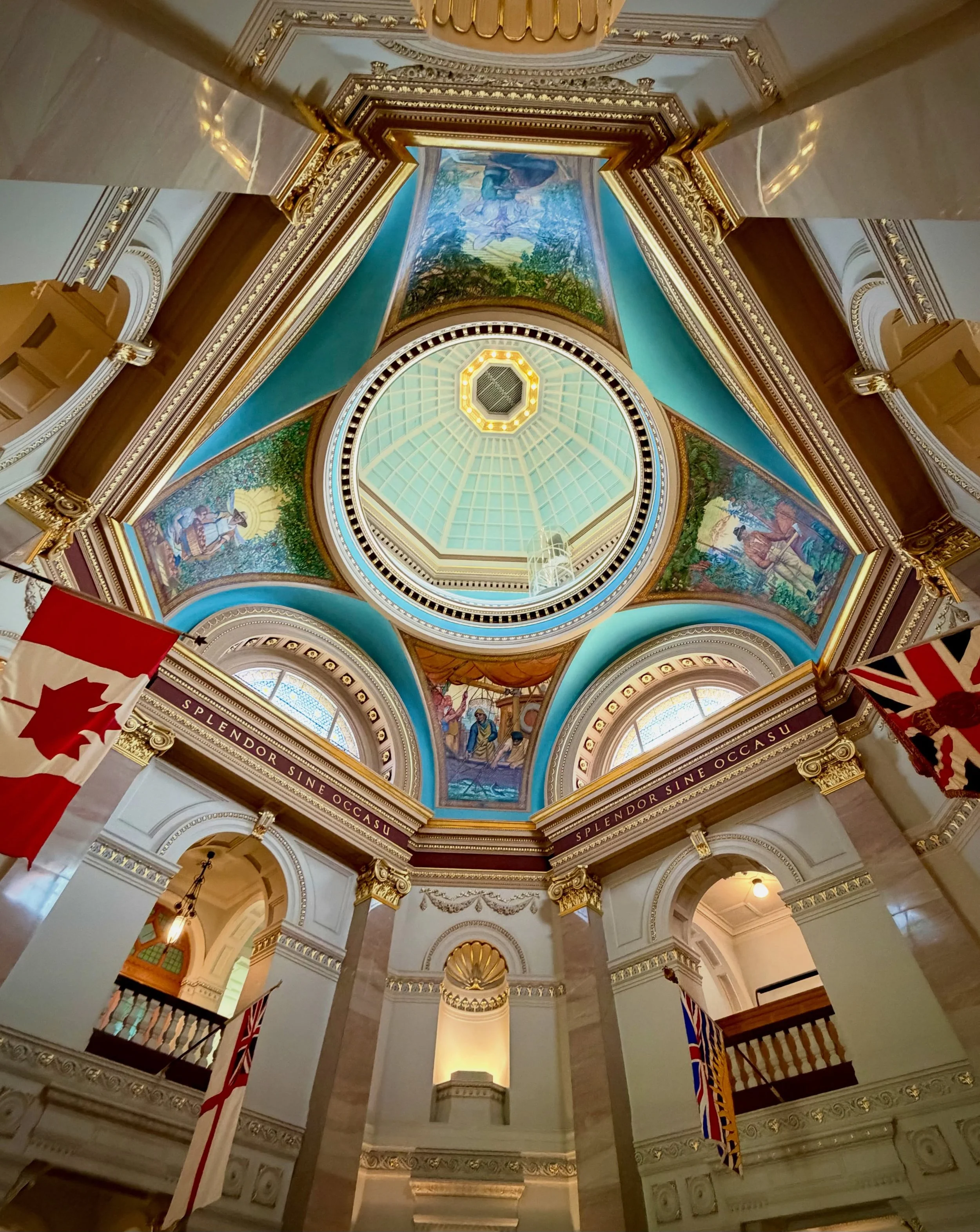 A tour of the Parliament building.