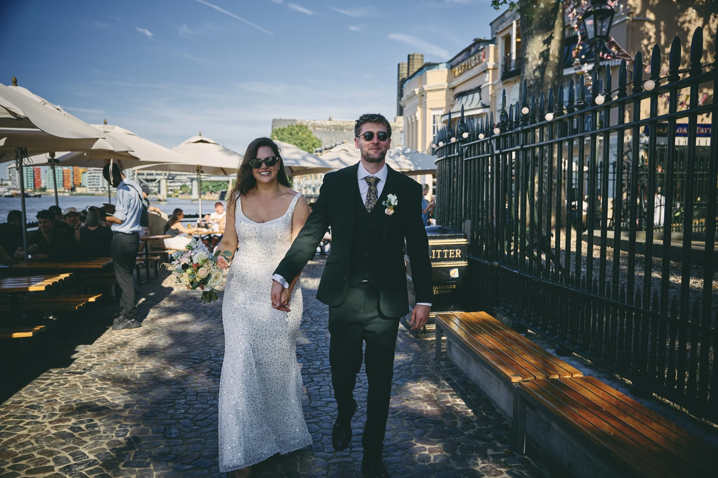 Maddy & Nick’s Story: Greenwich Wedding | Trafalgar Tavern