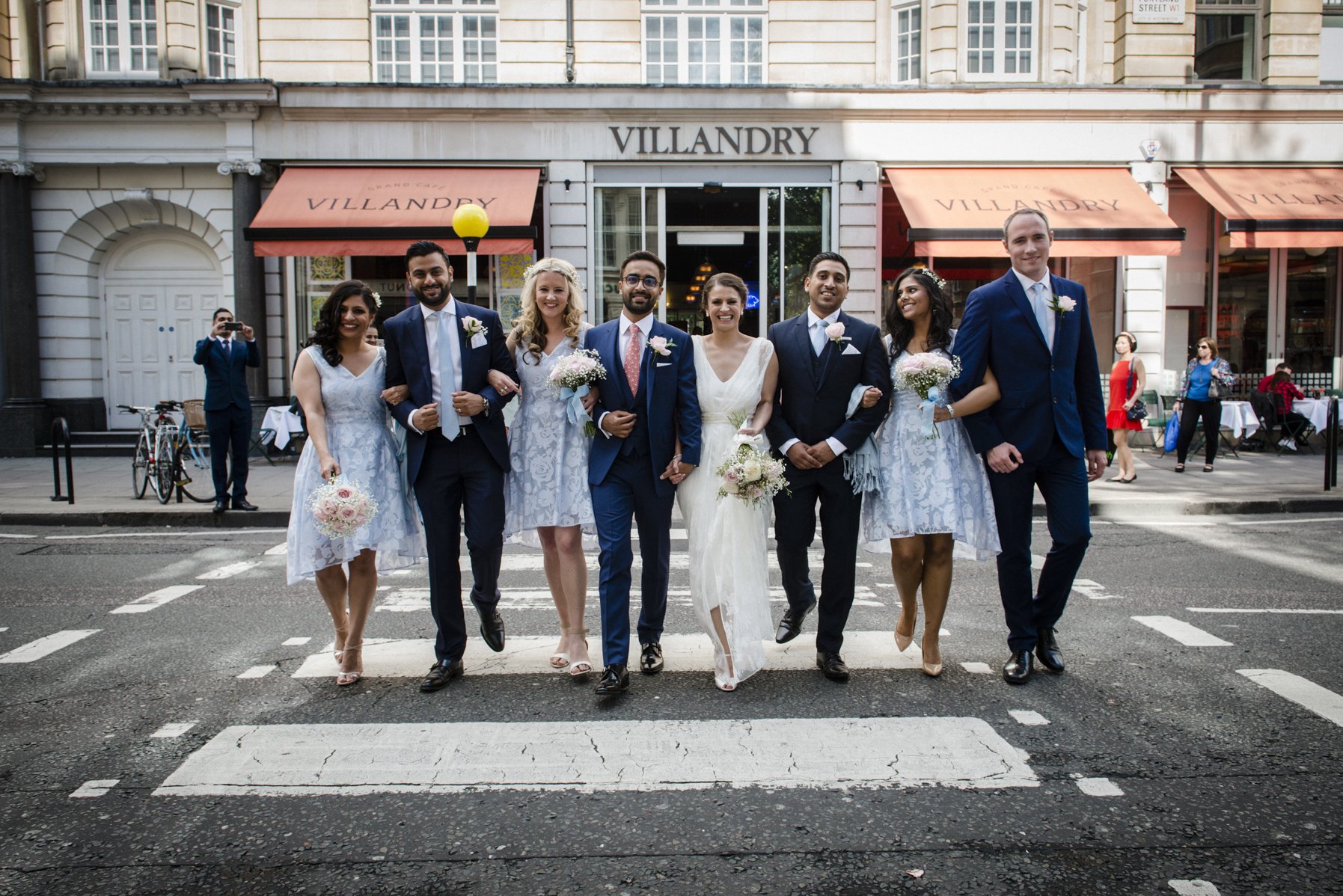 wedding photography at Marylebone Registry Office 